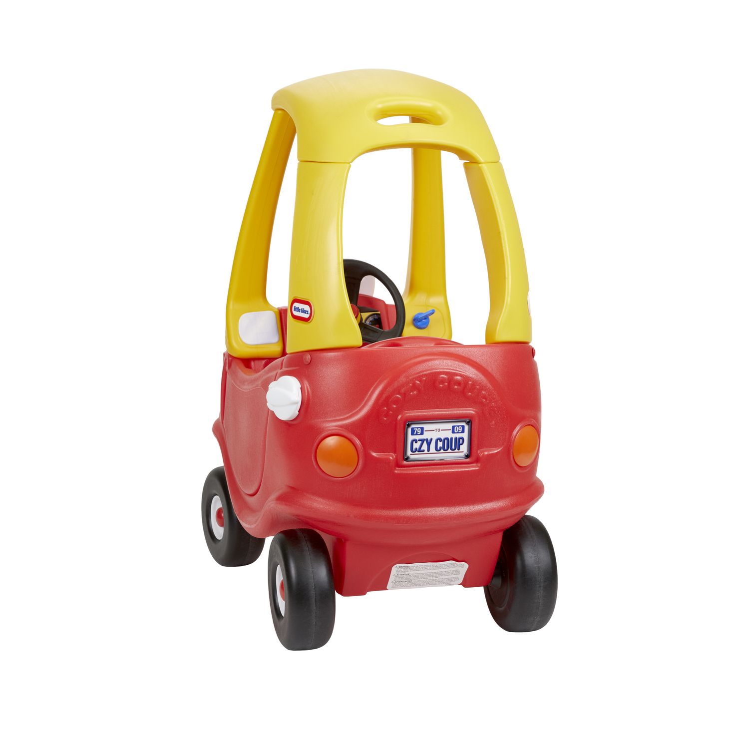 Little tikes cozy coupe - macchinina per bambini con clacson funzionante, interruttore di accensione e tappo del carburante - LITTLE TIKES