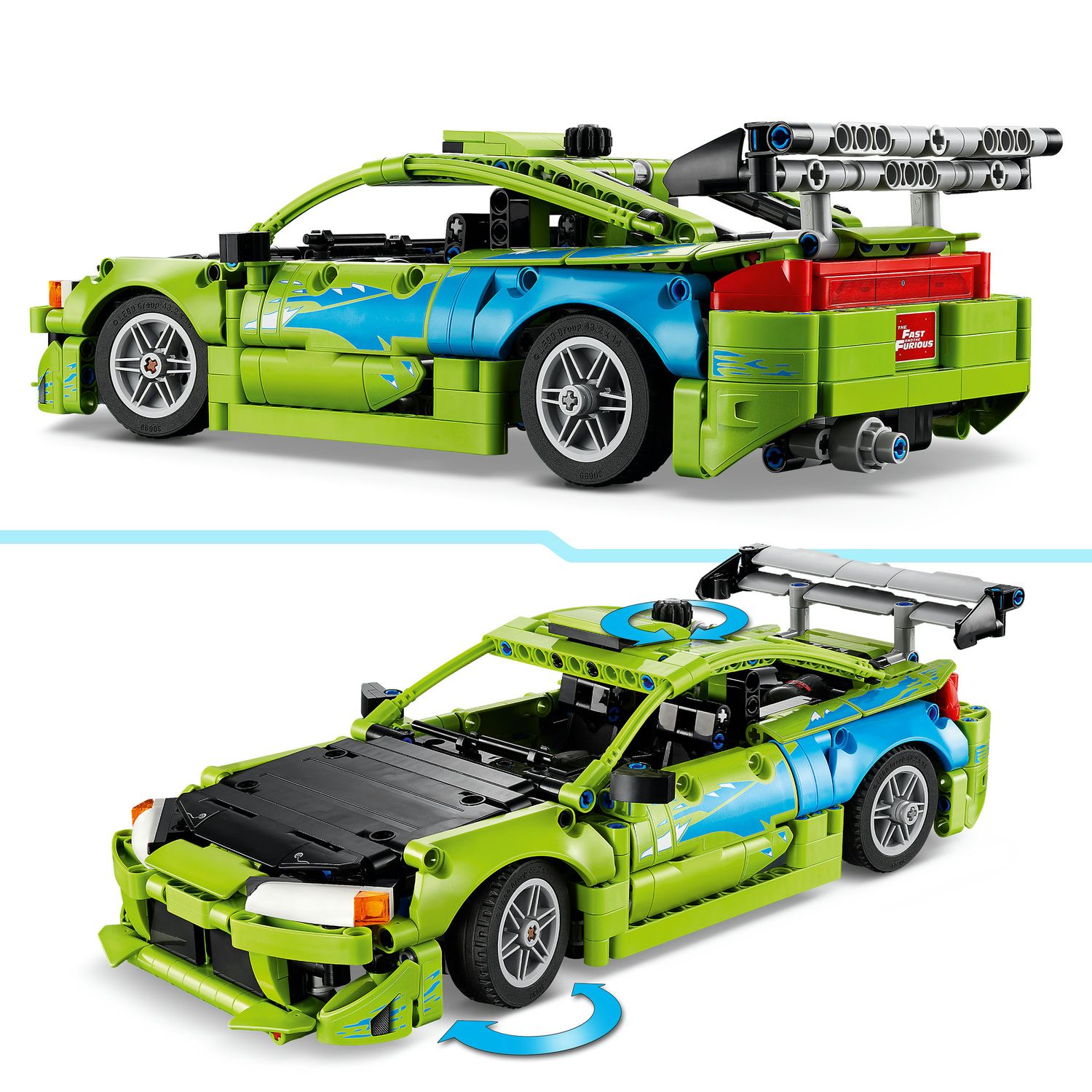 Lego technic auto mitsubishi eclipse fast and furious - 42229 - LEGO TECHNIC, Lego