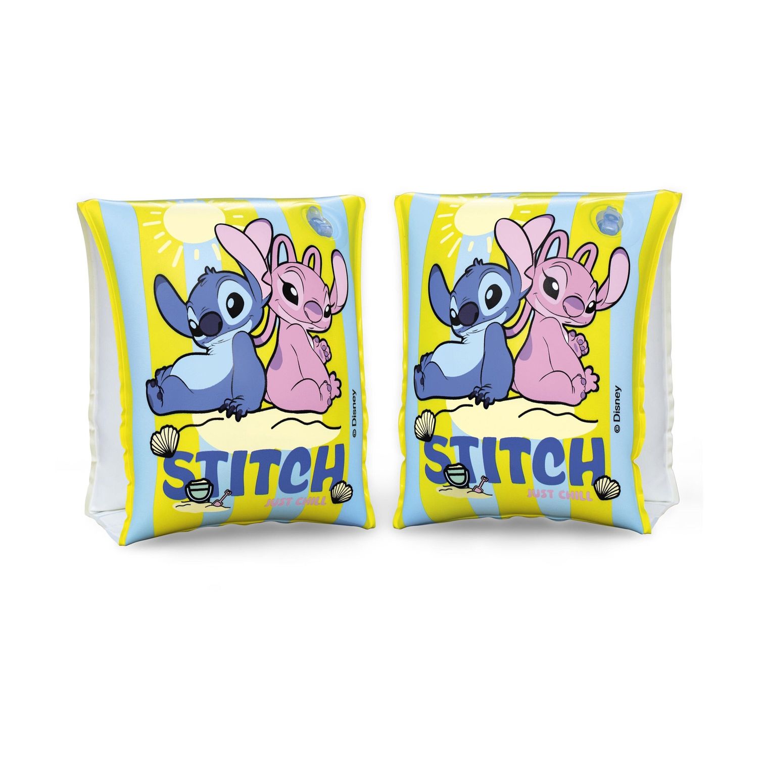 Braccioli gonfiabili con stampa tropicali 3‑6 anni disney stitch - Bestway, Disney Stitch