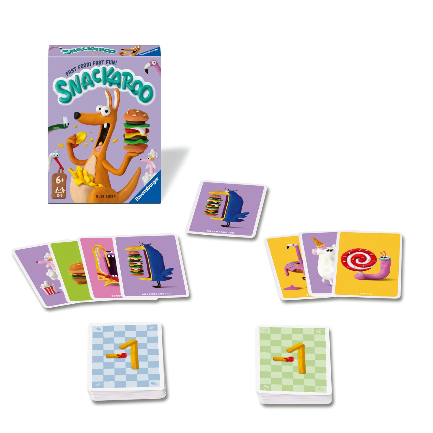 Ravensburger - snackaroo, gioco da tavola bambino 6 anni - RAVENSBURGER