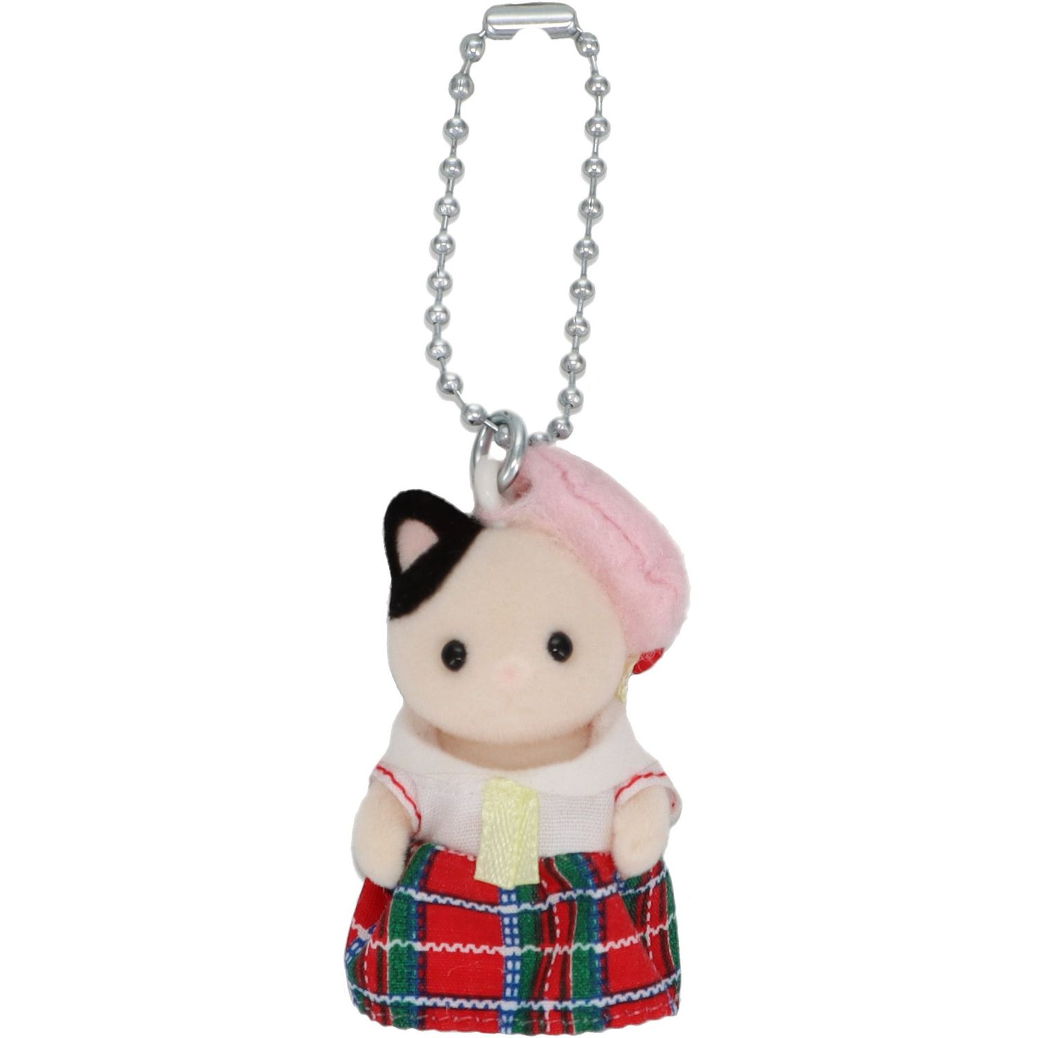 Portachiavi - scolaretta gatto tuxedo - SYLVANIAN FAMILY