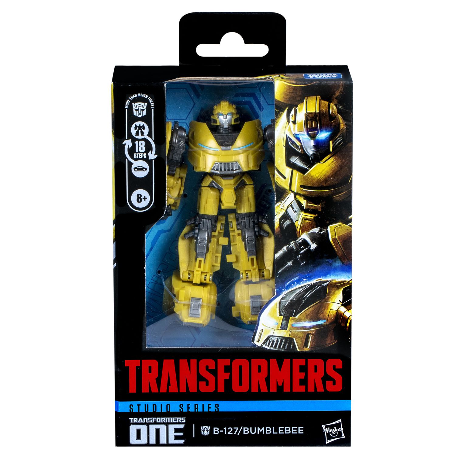 Transformers studio series deluxe class, bumblebee (b-127), ispirata al film "transformers: one" - TRANSFORMER