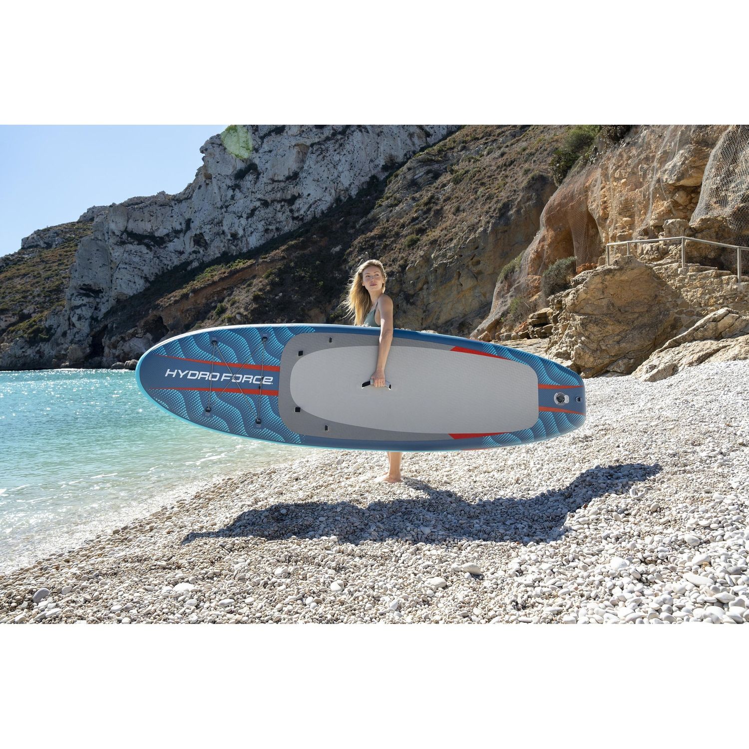 Set kayak e stand-up paddleboard 2 in 1 oceana da 10 piedi (3,05 m x 84 cm x 15 cm) - Bestway