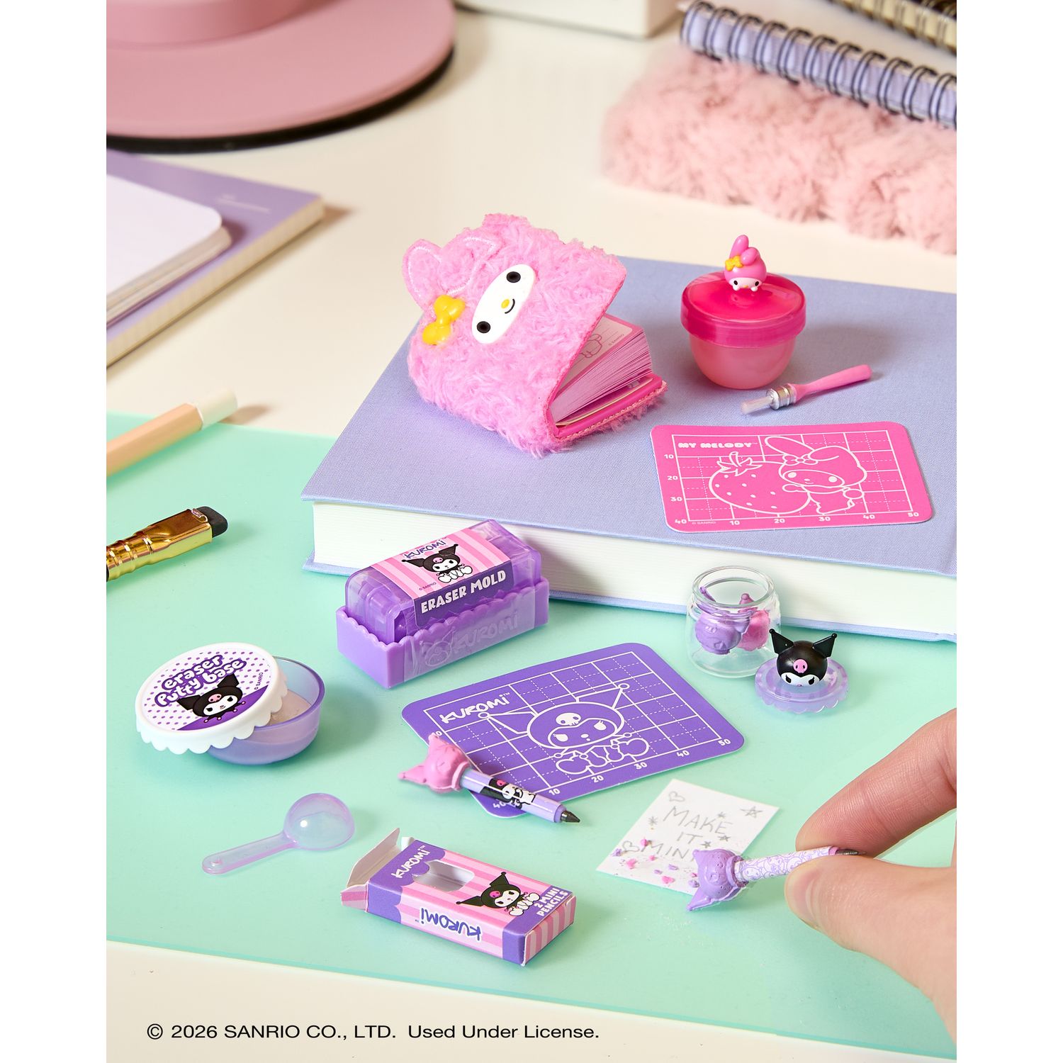 Mga's miniverse make it mini hello kitty & friends serie 3 - oggetti in miniatura collezionabili, repliche di cartoleria retrò, artigianato, fai da te - Hello Kitty, MINIVERSE MGA