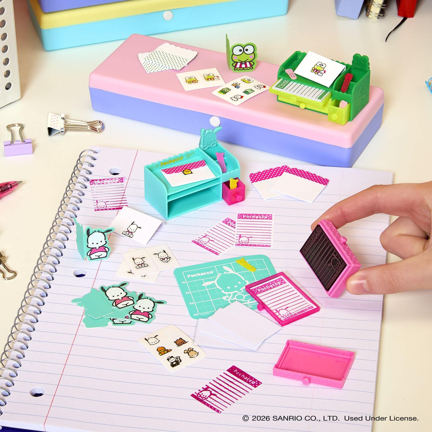 Mga's miniverse make it mini hello kitty & friends serie 3 - oggetti in miniatura collezionabili, repliche di cartoleria retrò, artigianato, fai da te - Hello Kitty, MINIVERSE MGA