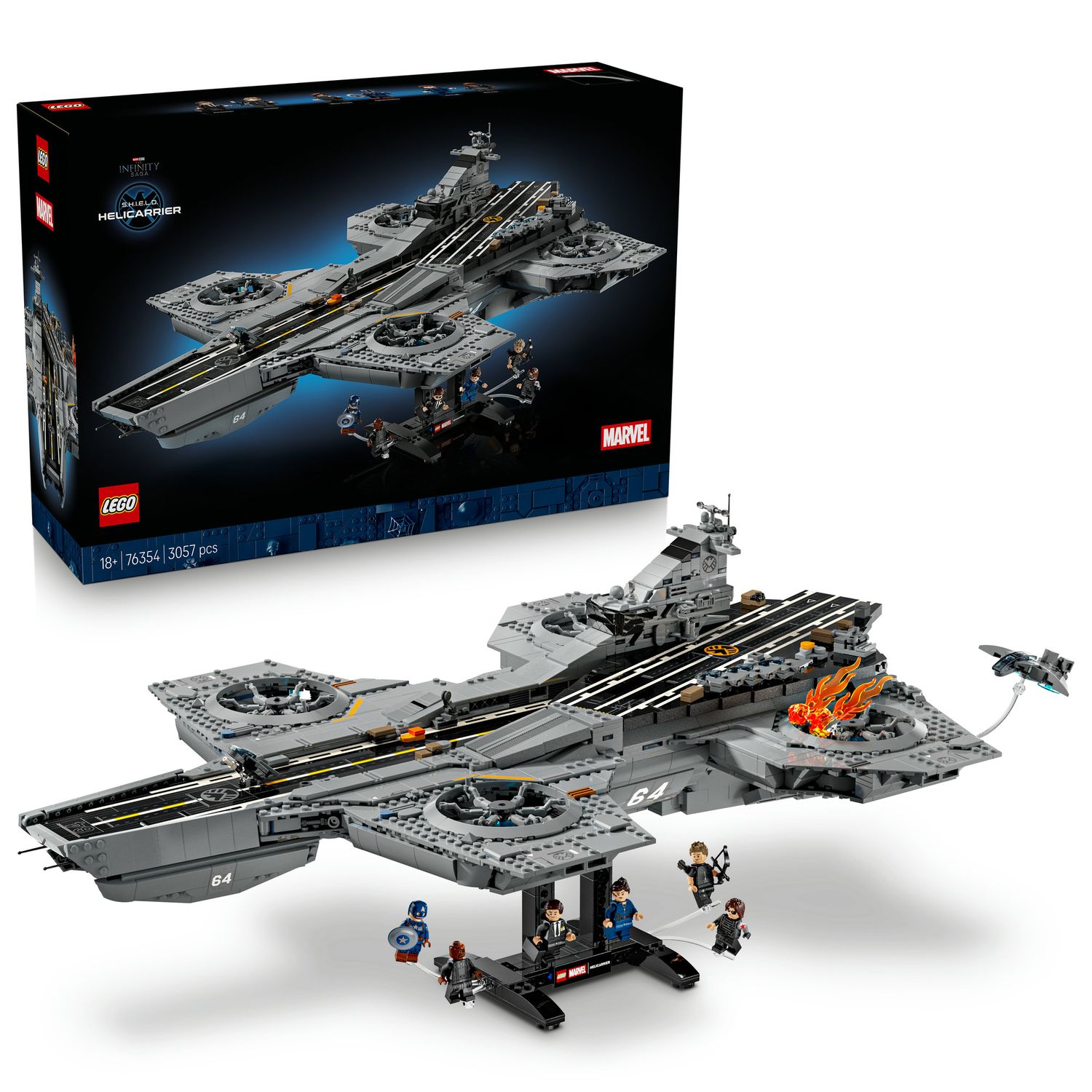 Lego super heroes elivelivolo s.h.i.e.l.d. - 76354 - LEGO SUPER HEROES, Lego, MARVEL