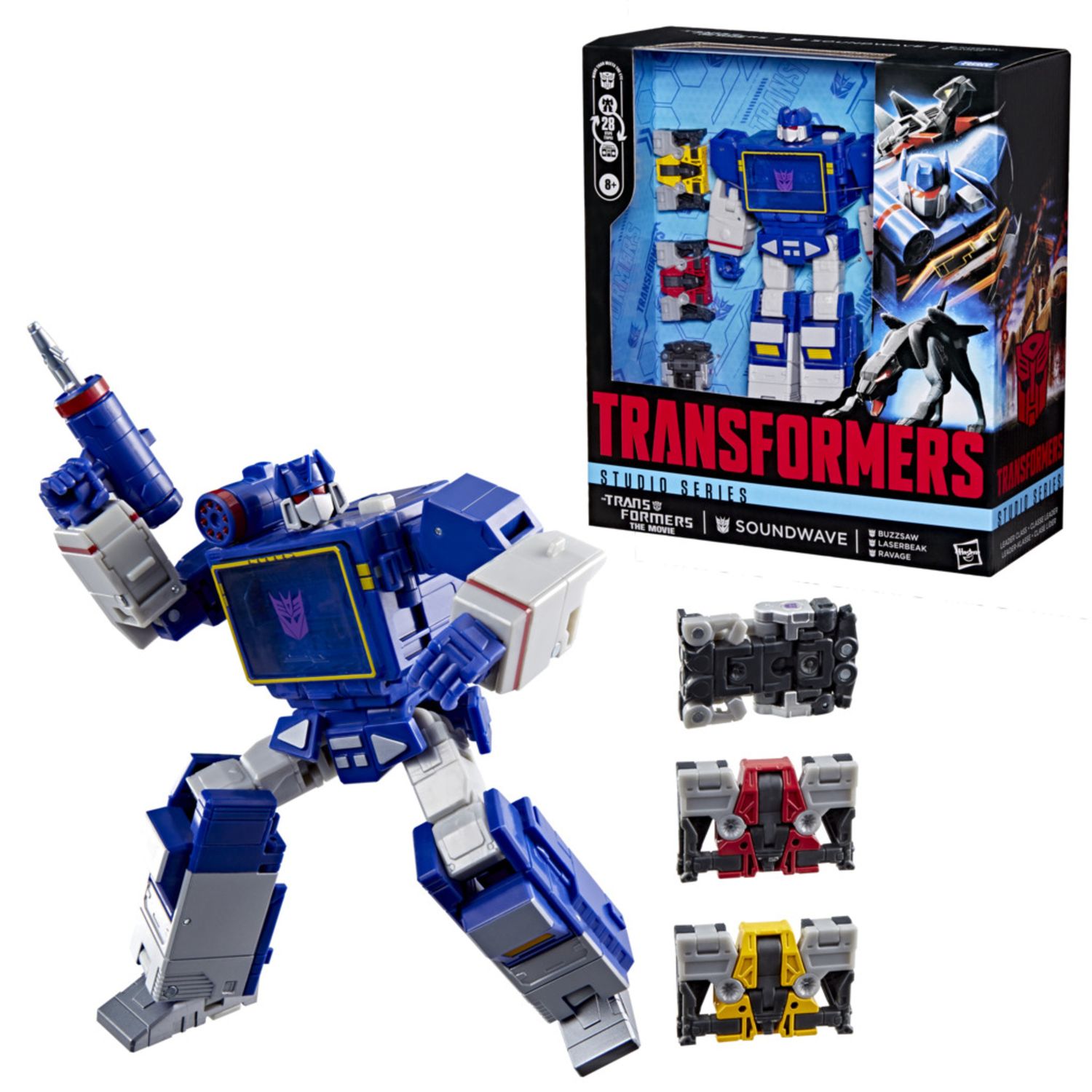 Transformers studio series leader class, soundwave, ispirato al film "transformers: the movie" - TRANSFORMER