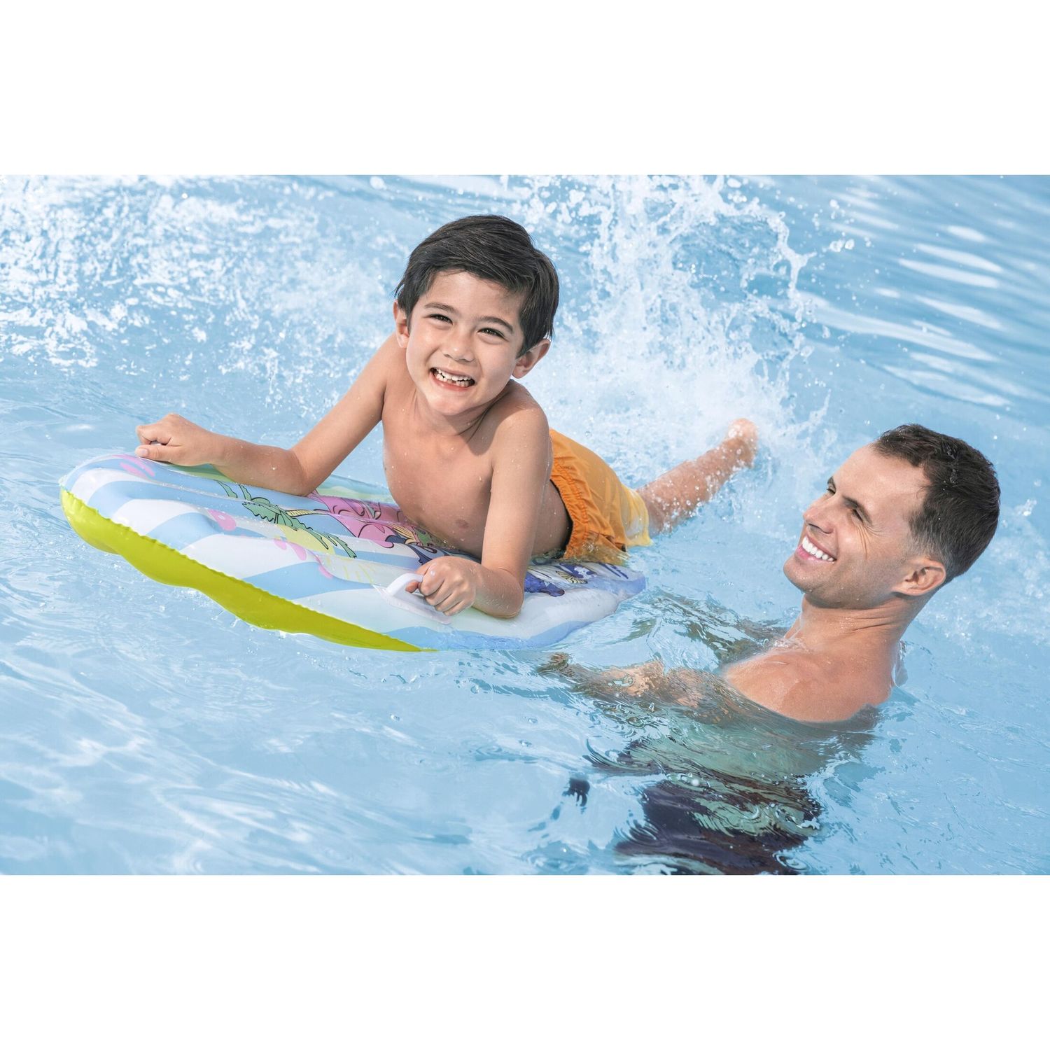 Tavola da surf gonfiabile surf rider 1,14 x 46 cm con stitch - Bestway, Disney Stitch