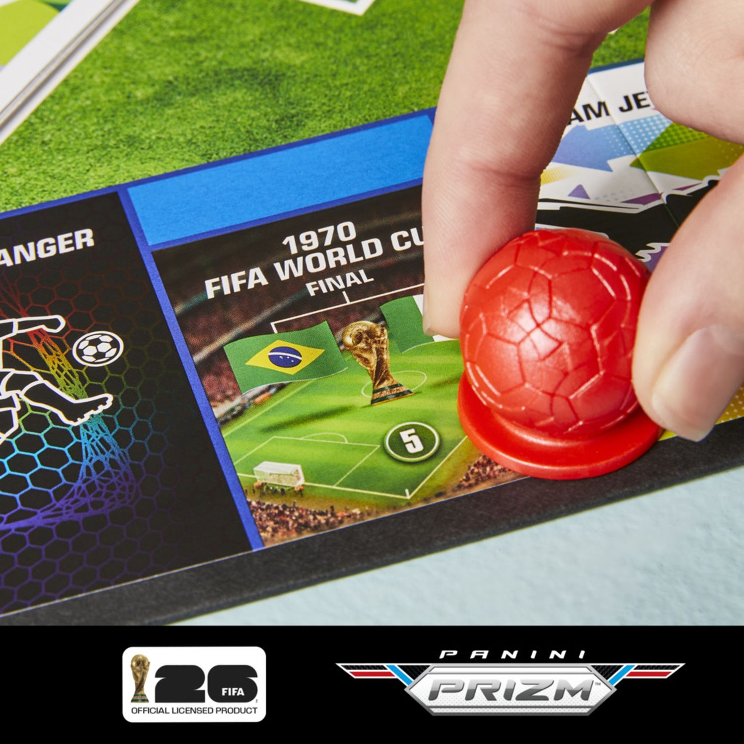 Monopoly panini prizm: fifa world cup – gioco da tavolo per famiglie e amici, divertente e coinvolgente - MONOPOLY