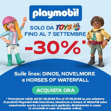 -30% SU LINEE PLAYMOBIL DEDICATE