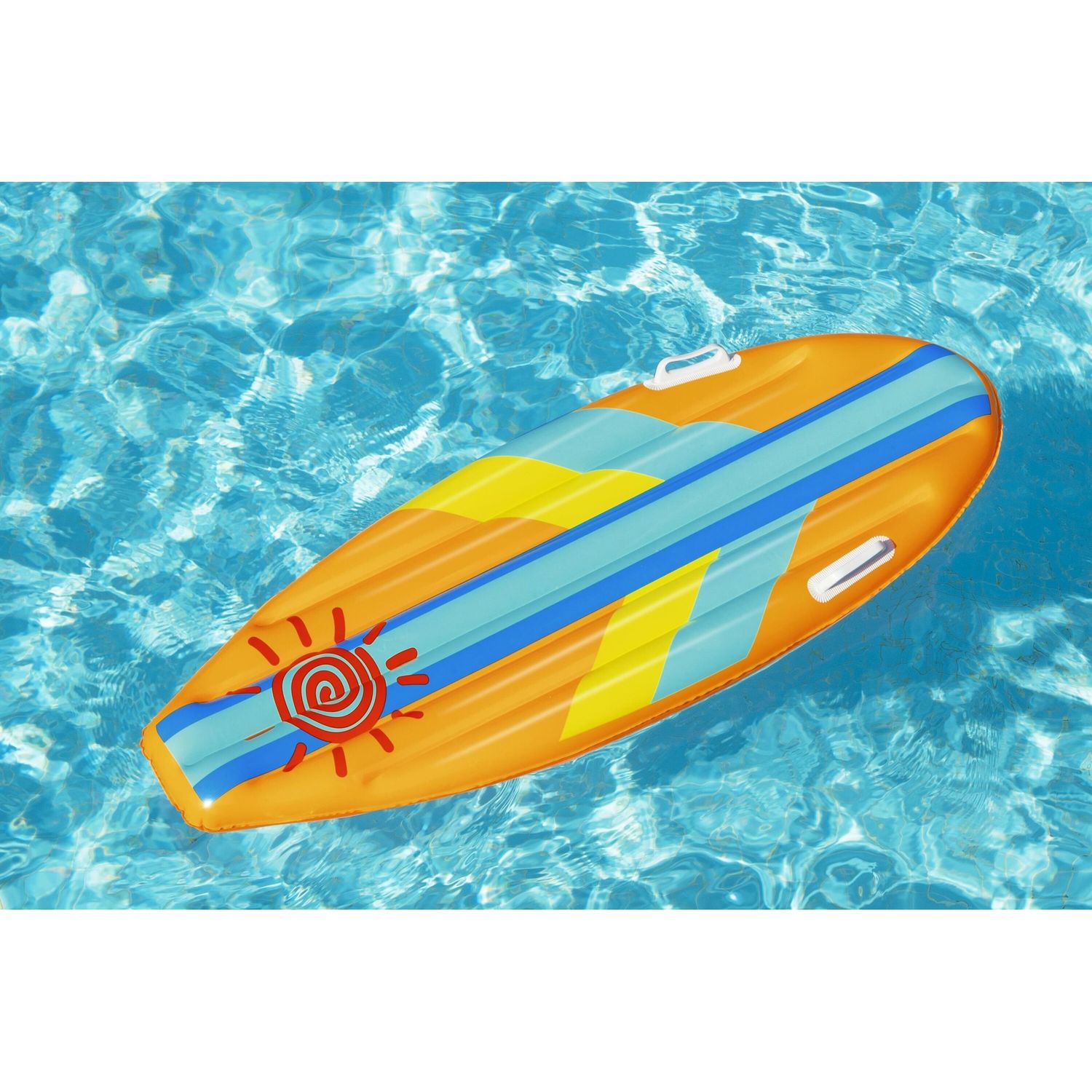 Tavola da surf gonfiabile sunny surf rider  assortito 1,14 m x 46 cm (45" x 18") per bambini 3-10 anni - SUN&SPORT