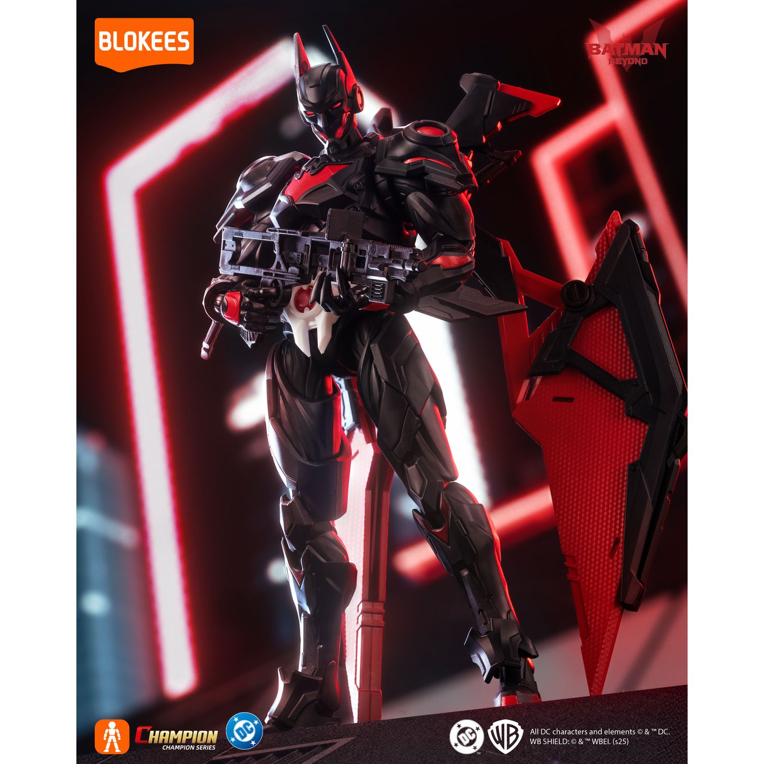 Blokees figures - dc - champion class 02 - batman beyond - BATMAN, DC COMICS, BLOKEES