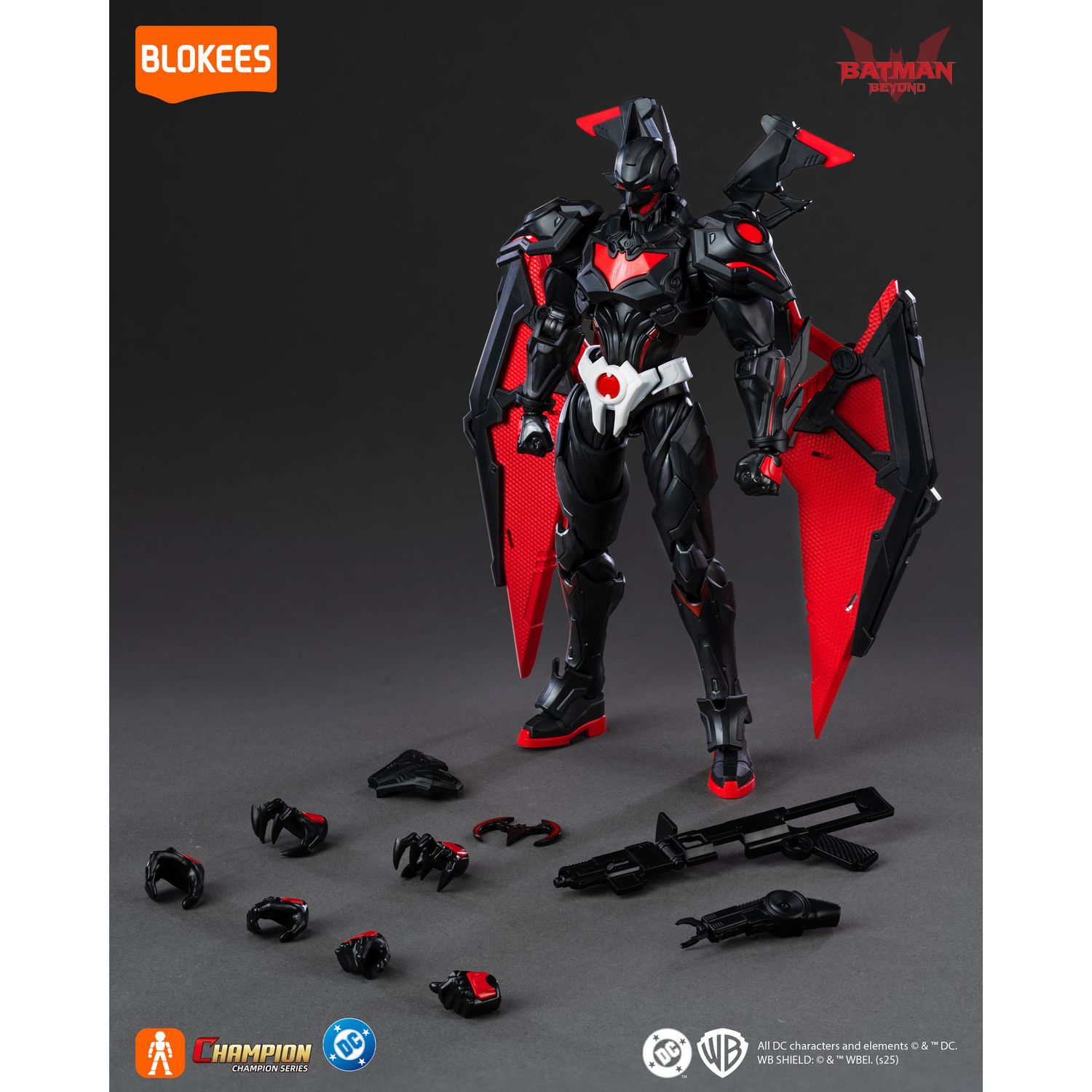 Blokees figures - dc - champion class 02 - batman beyond - BATMAN, DC COMICS, BLOKEES