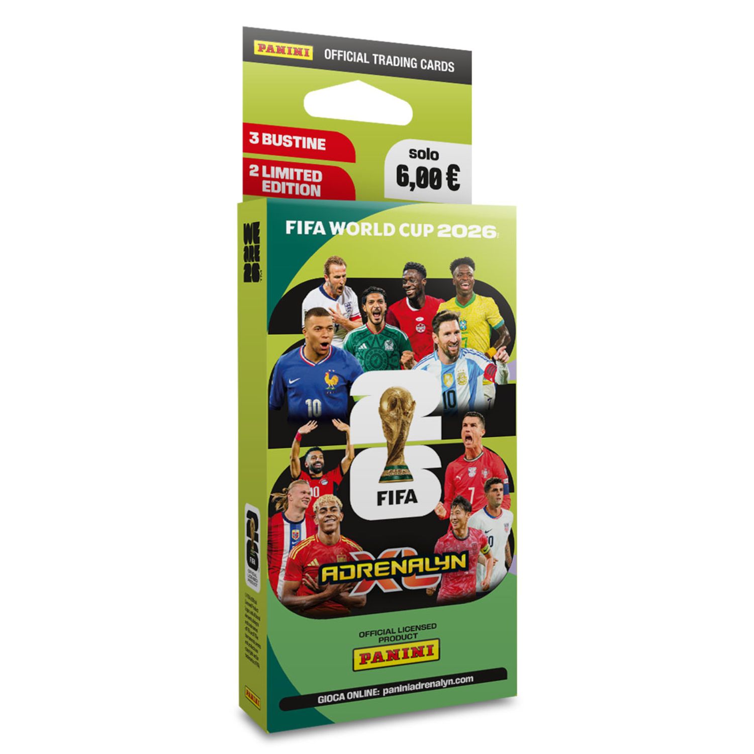 Ecoblister adrenalyn world cup - PANINI