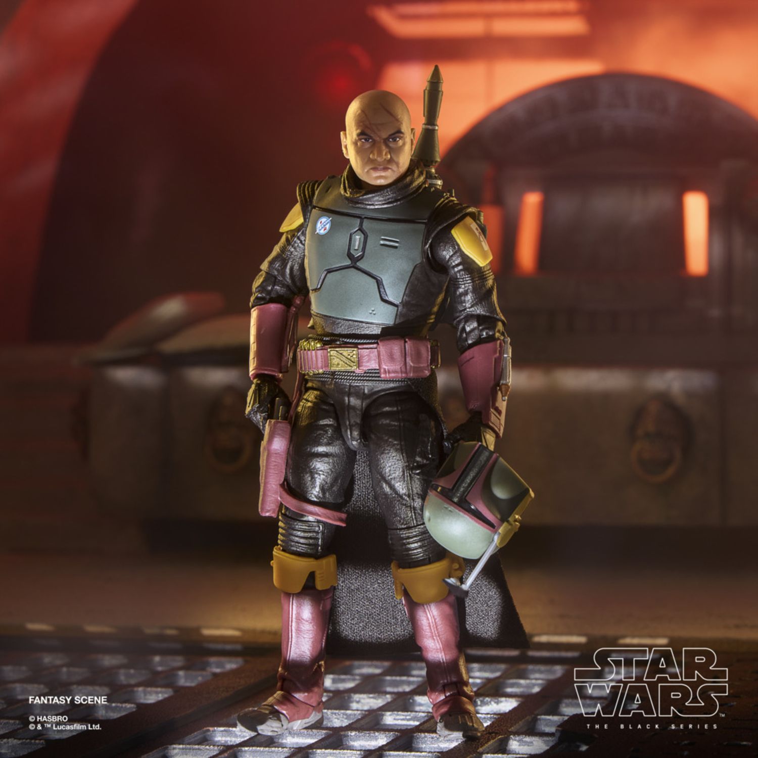 Hasbro star wars -the black series, boba fett – the book of boba fett, action figure collezionabile da 15 cm - Star Wars