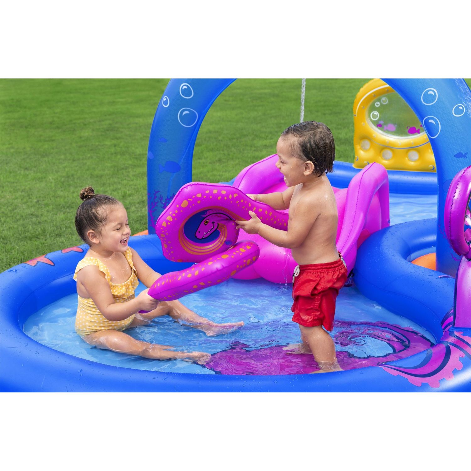 Centro giochi sea odyssey 3,30 x 1,88 m piscina scivolo abissi marini - Bestway