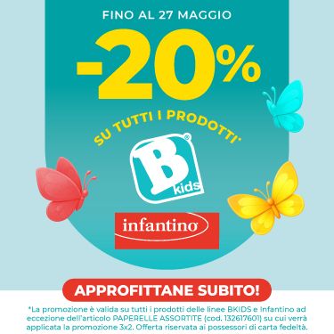 -20% SU TUTTI I PRODOTTI BKIDS – INFANTINO