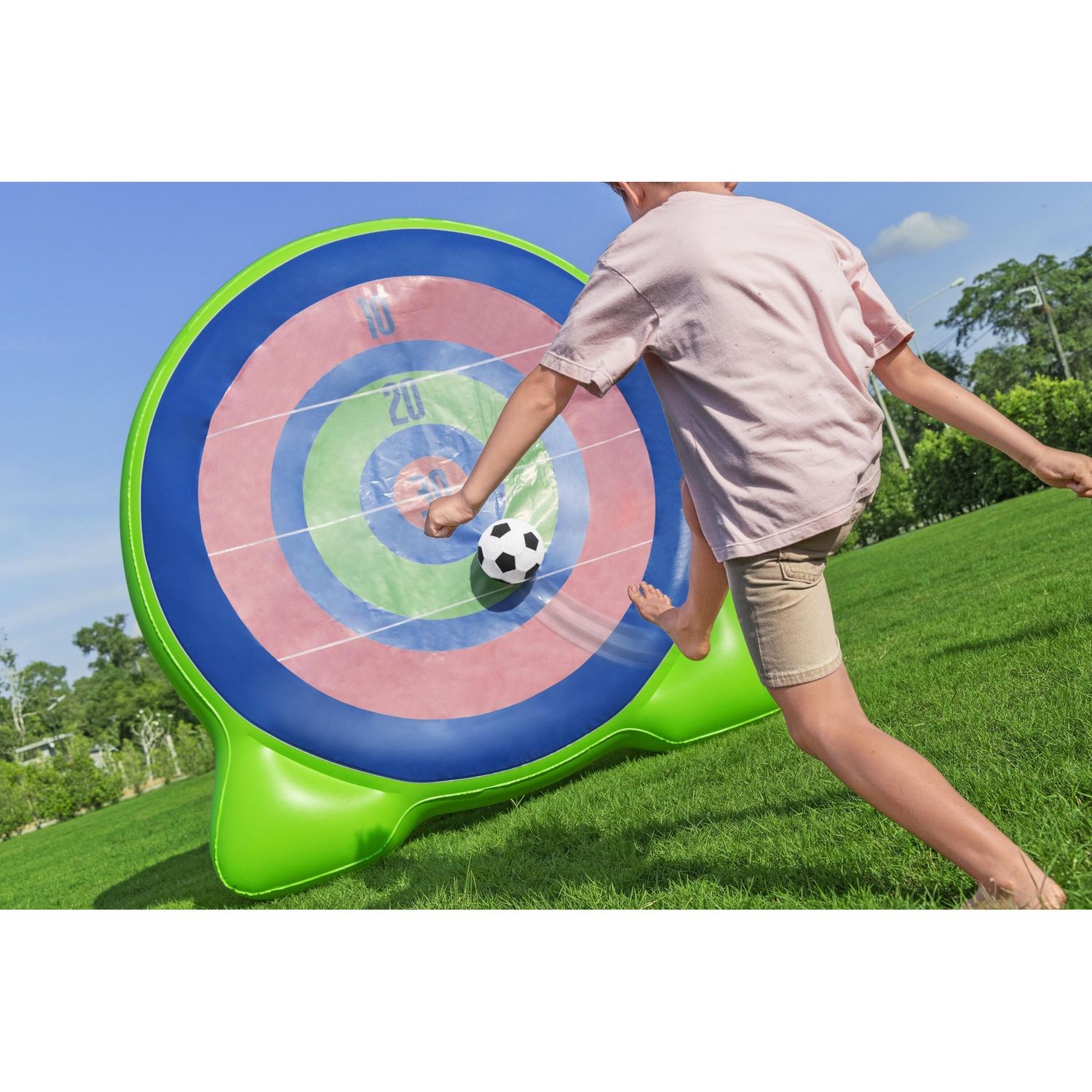 Gioco da giardino 2 in 1 bullseye 1,57 x 1,07 m bersaglio extra large - Bestway