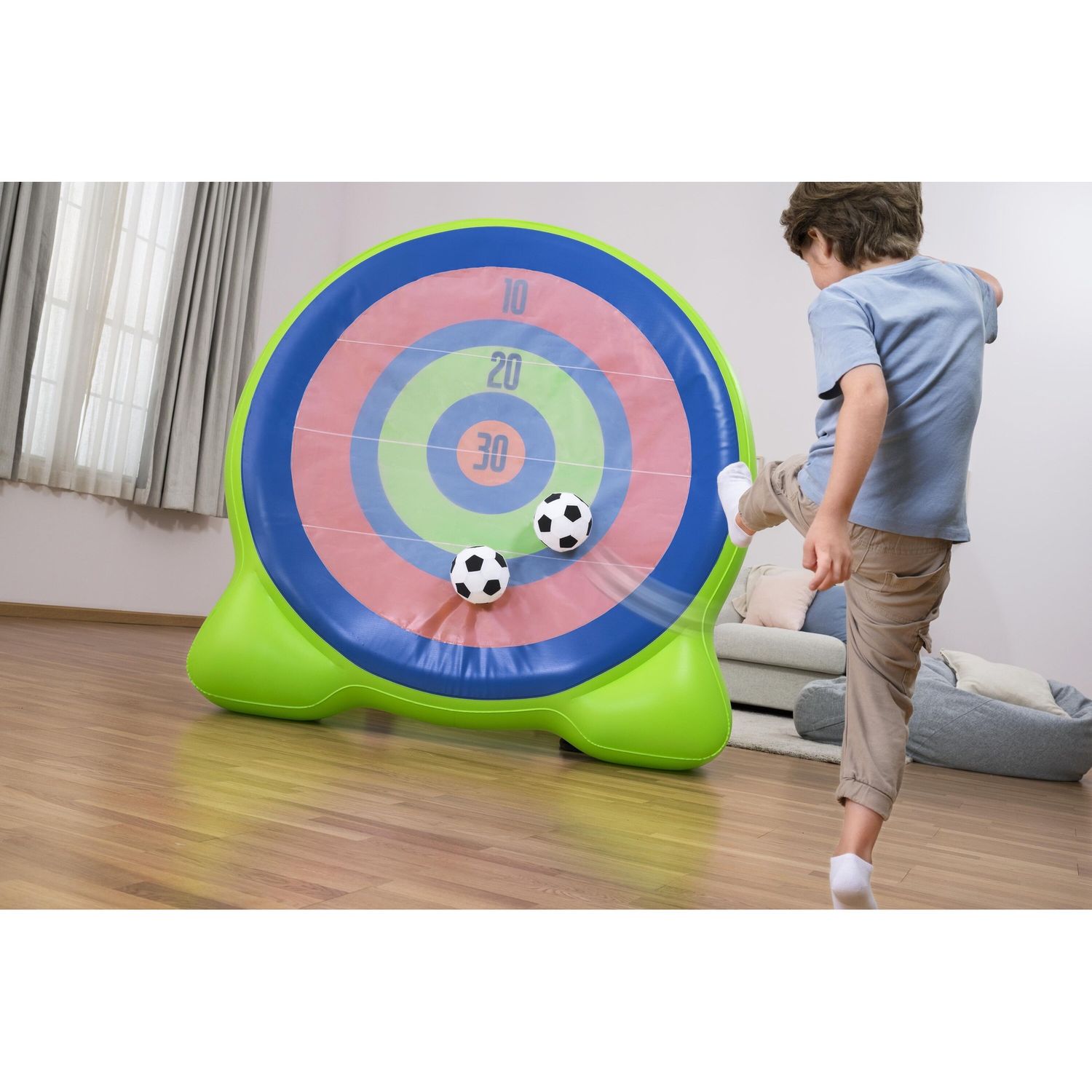 Gioco da giardino 2 in 1 bullseye 1,57 x 1,07 m bersaglio extra large - Bestway