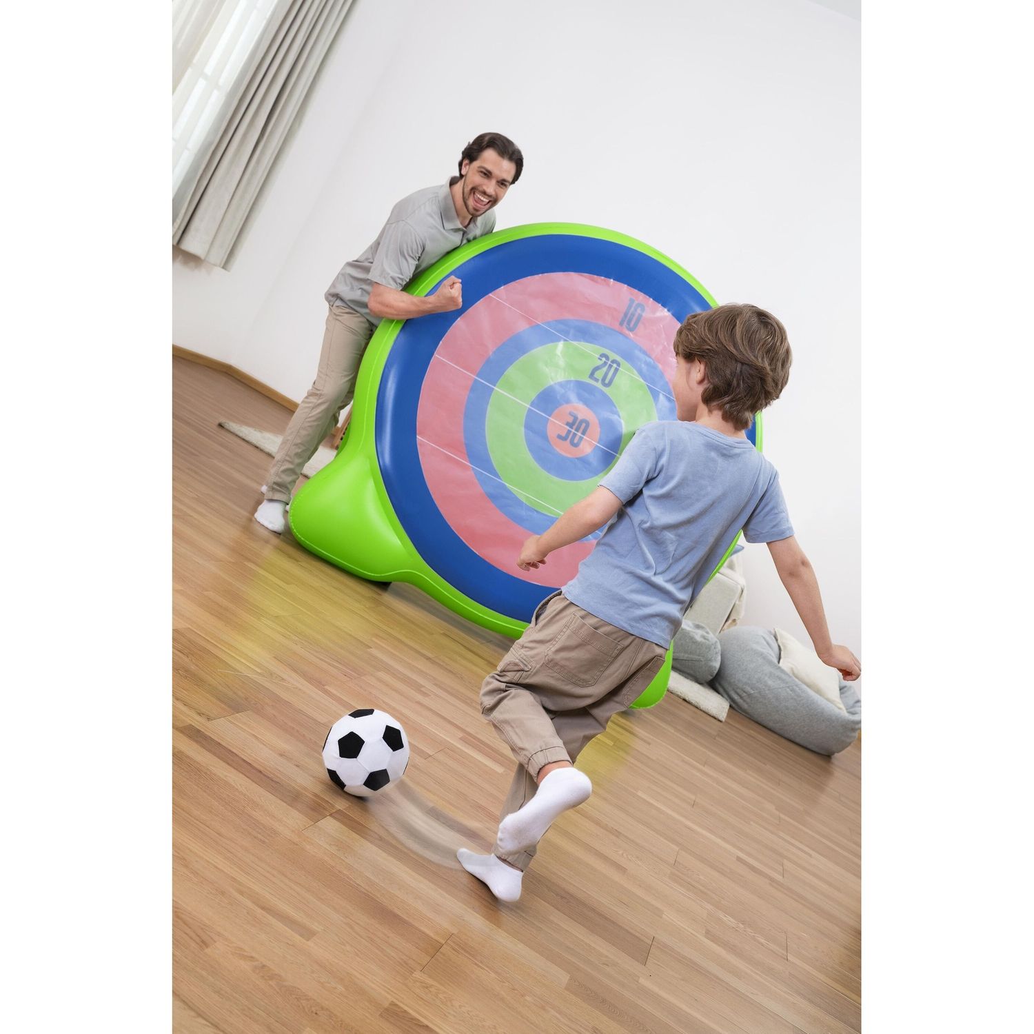Gioco da giardino 2 in 1 bullseye 1,57 x 1,07 m bersaglio extra large - Bestway