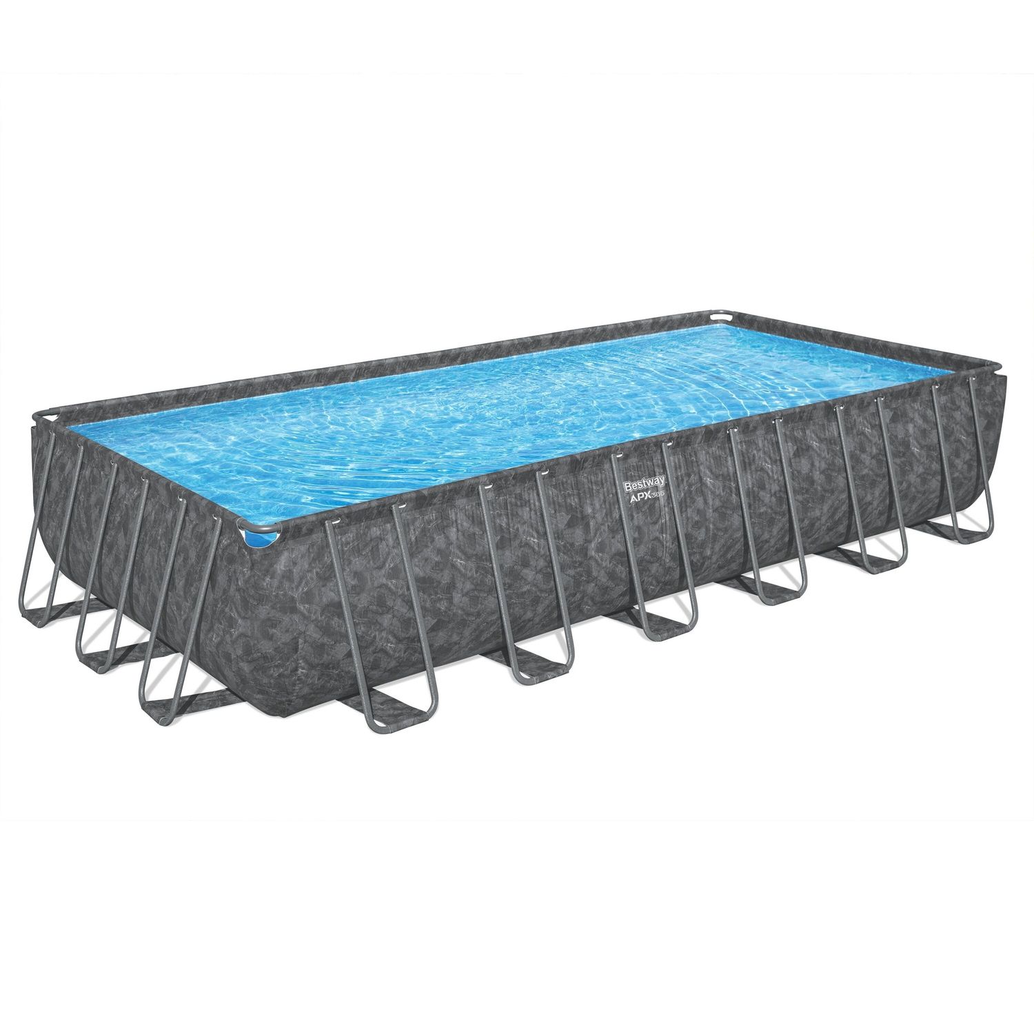 Piscina rettangolare di dimensioni 24' x 12' x 52" / 7,32 m x 3,66 m x 1,32 m - Bestway