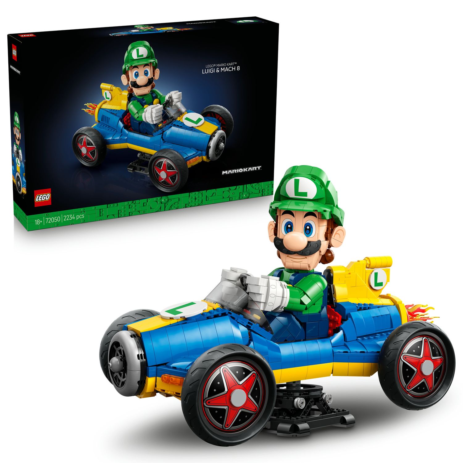 Lego super mario mario kart™: luigi e mach 8 - 72050 - Super Mario, Lego