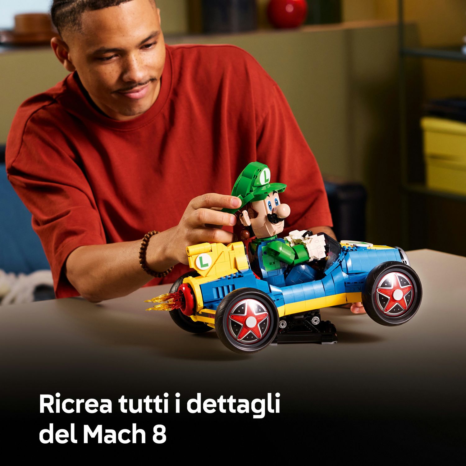 Lego super mario mario kart™: luigi e mach 8 - 72050 - Super Mario, Lego