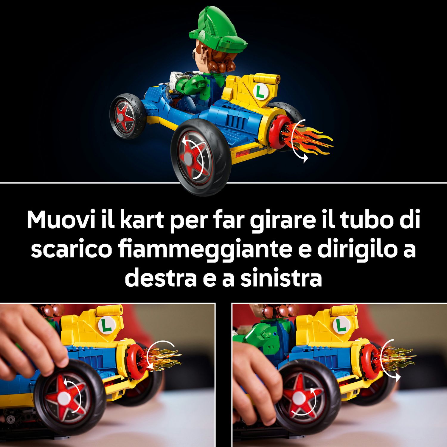 Lego super mario mario kart™: luigi e mach 8 - 72050 - Super Mario, Lego