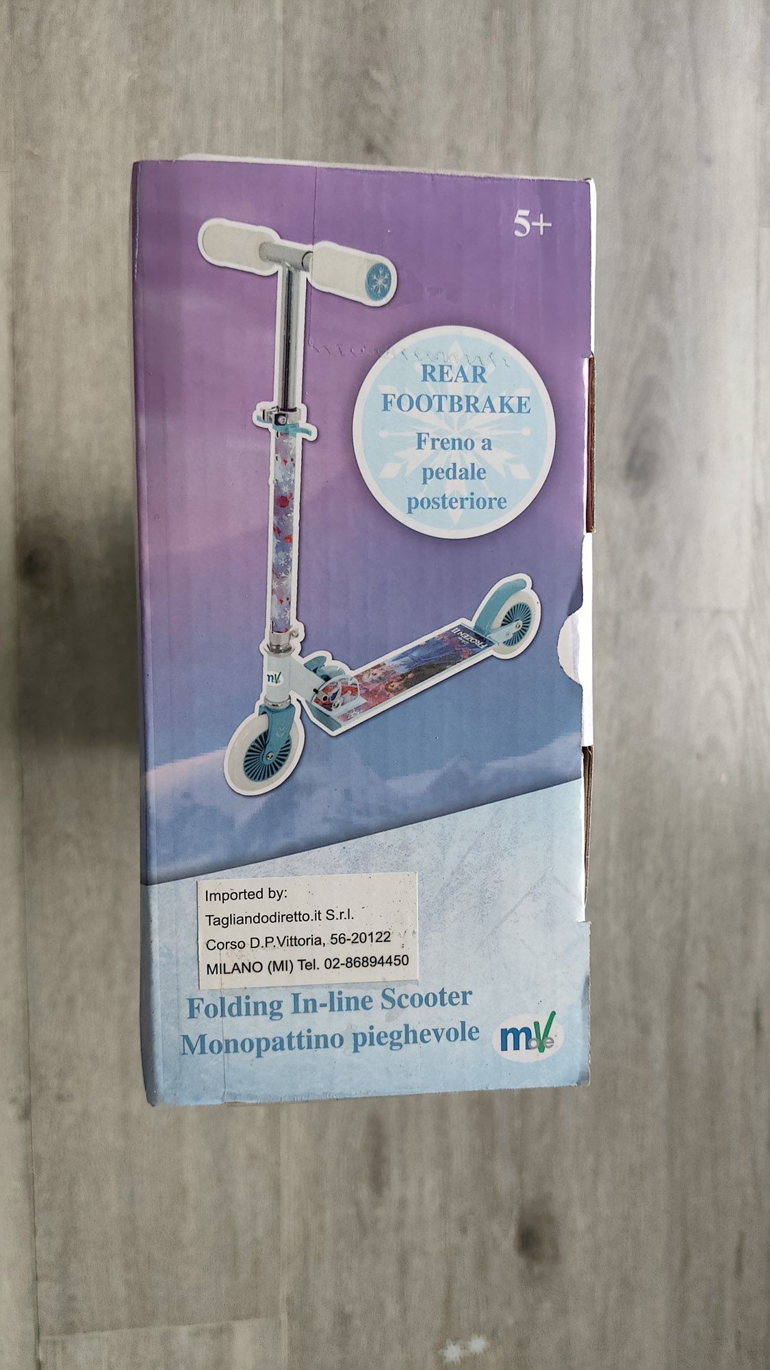 Monopattino a 2 ruote di frozen pieghevole - Frozen