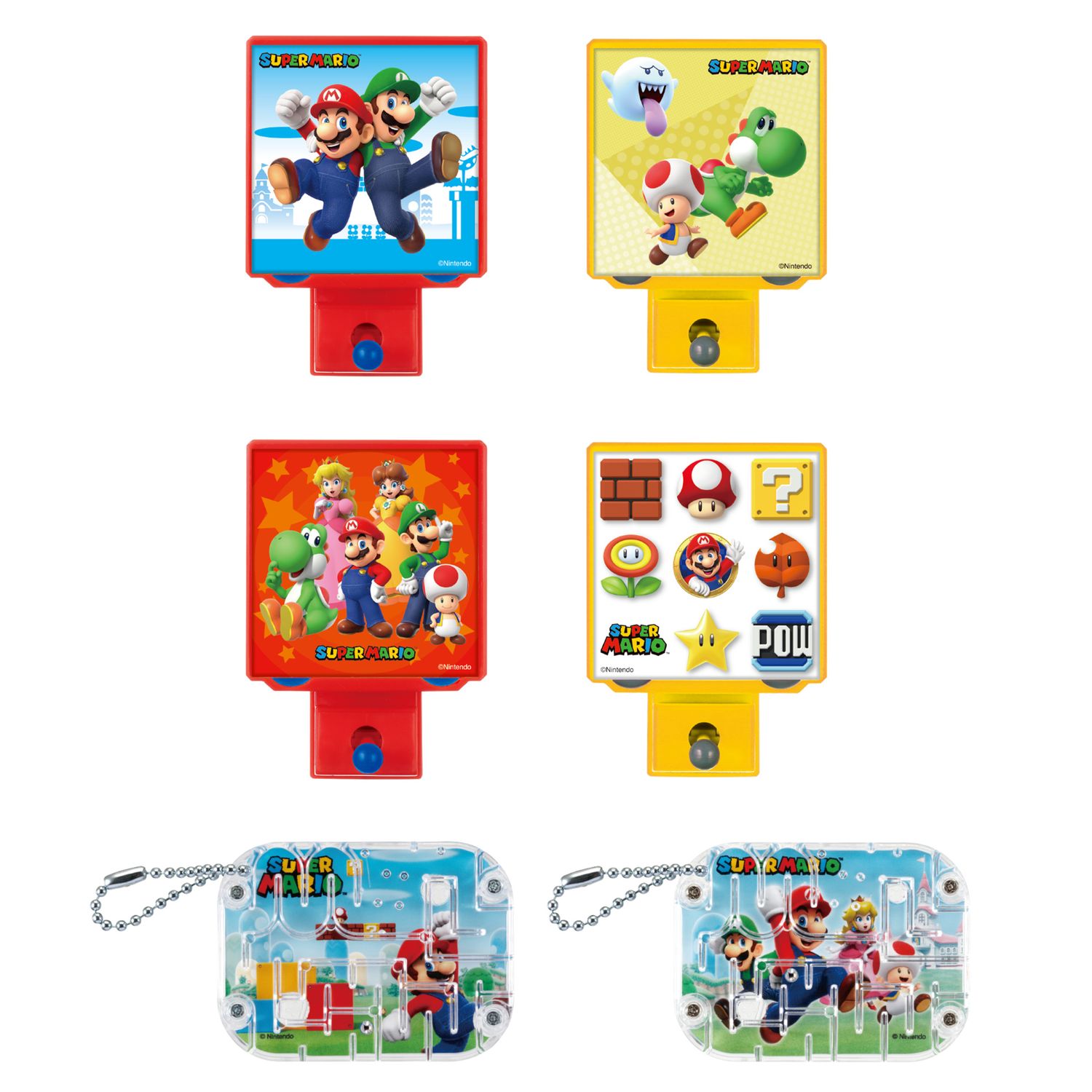 Super mario micro games marble maze series assortito - Super Mario