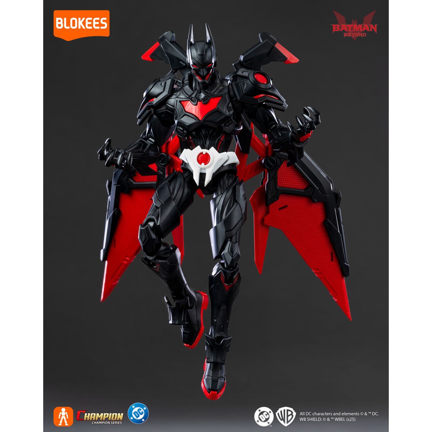Blokees figures - dc - champion class 02 - batman beyond - BATMAN, DC COMICS, BLOKEES