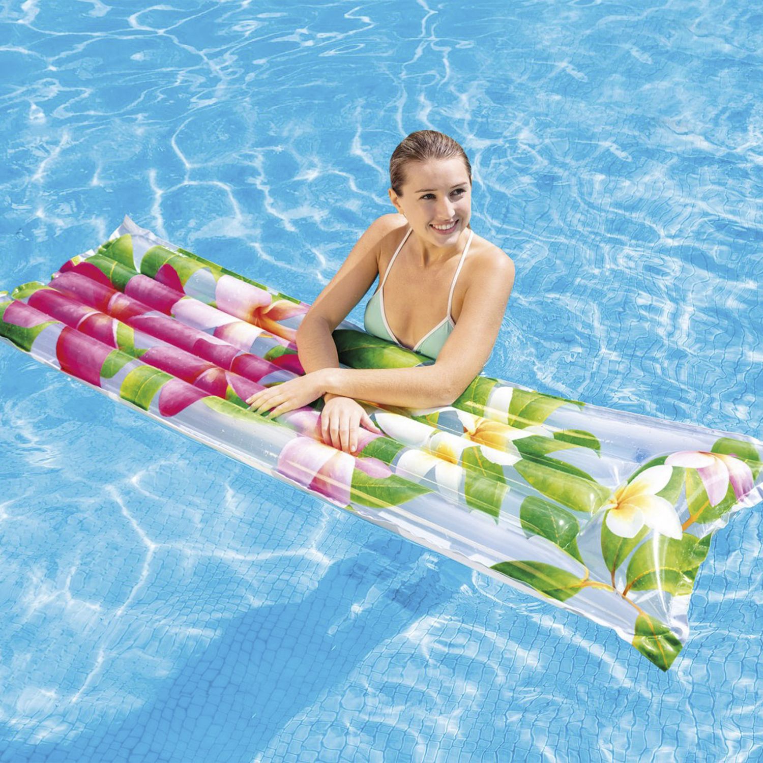Materassino floreale intex 59720 183x69 cm modelli assortiti - INTEX