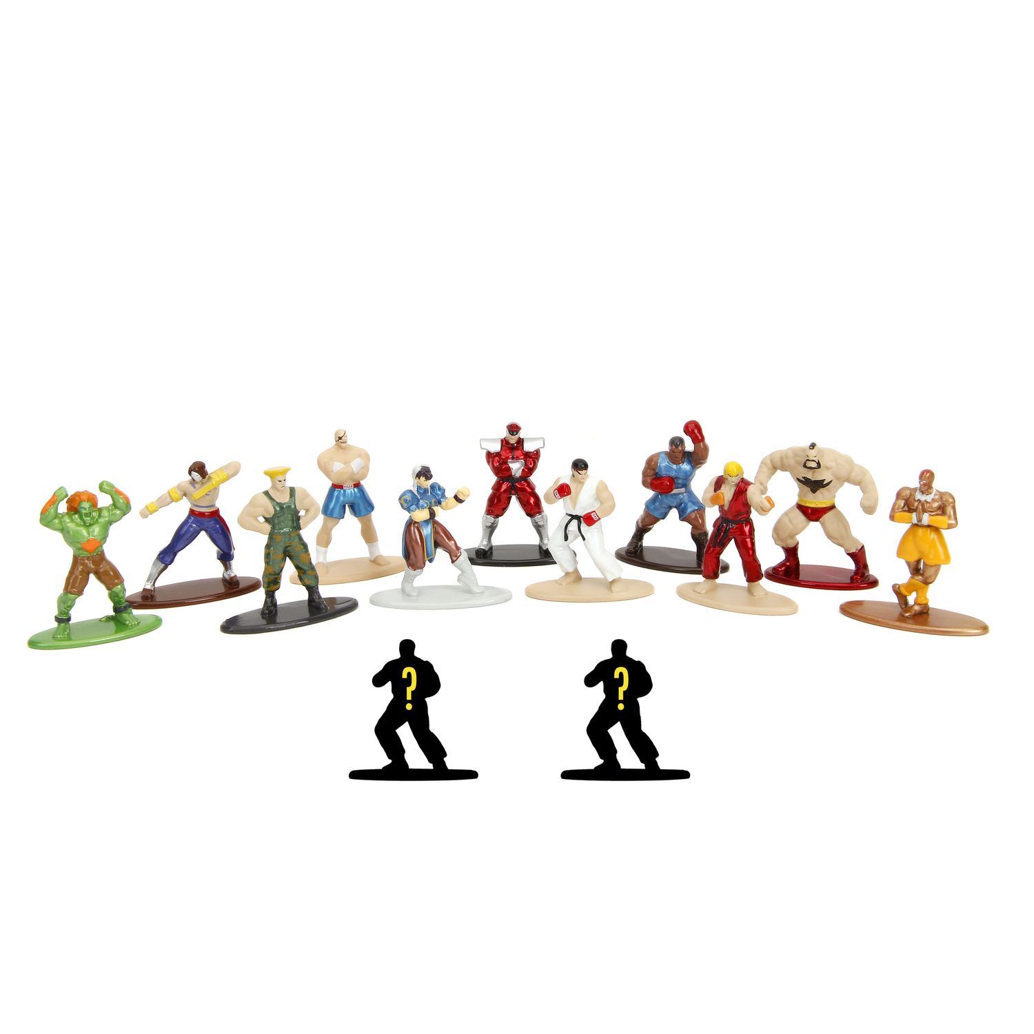 Street fighter blind pack nanofigs, 12 figures collezionabili - personaggio assortito - Disney