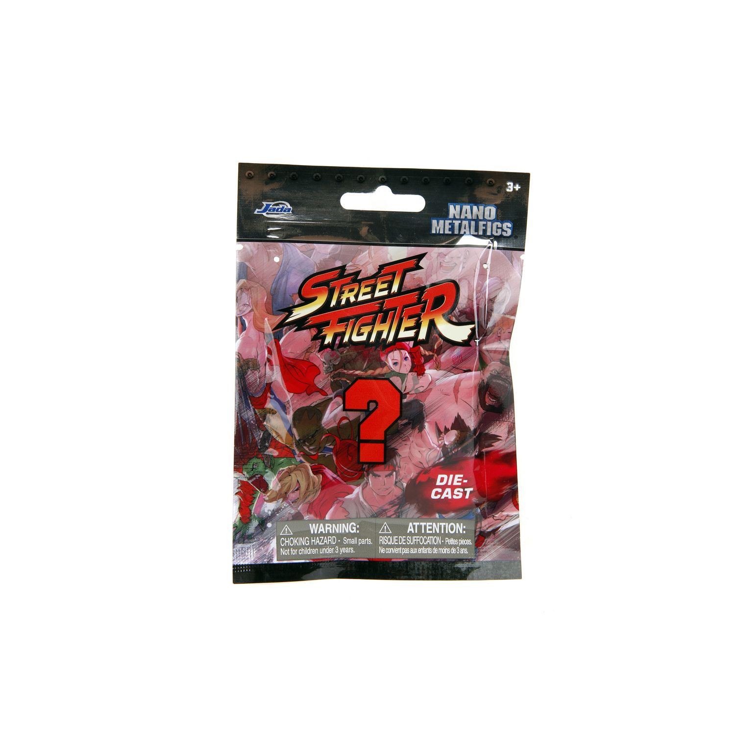 Street fighter blind pack nanofigs, 12 figures collezionabili - personaggio assortito - Disney