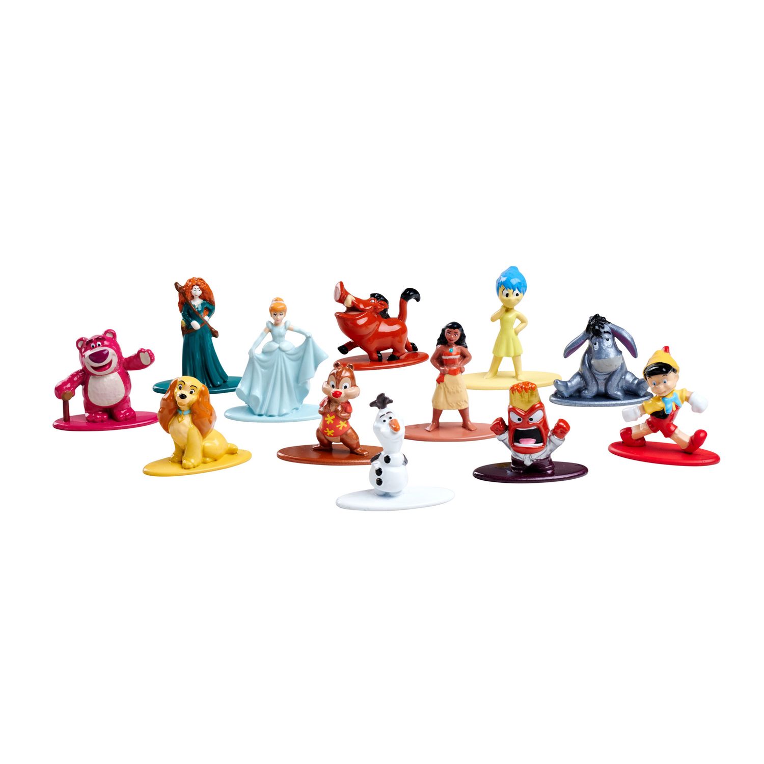 Disney blind pack nanofigs, 12 figures collezionabili - personaggio assortito - Disney