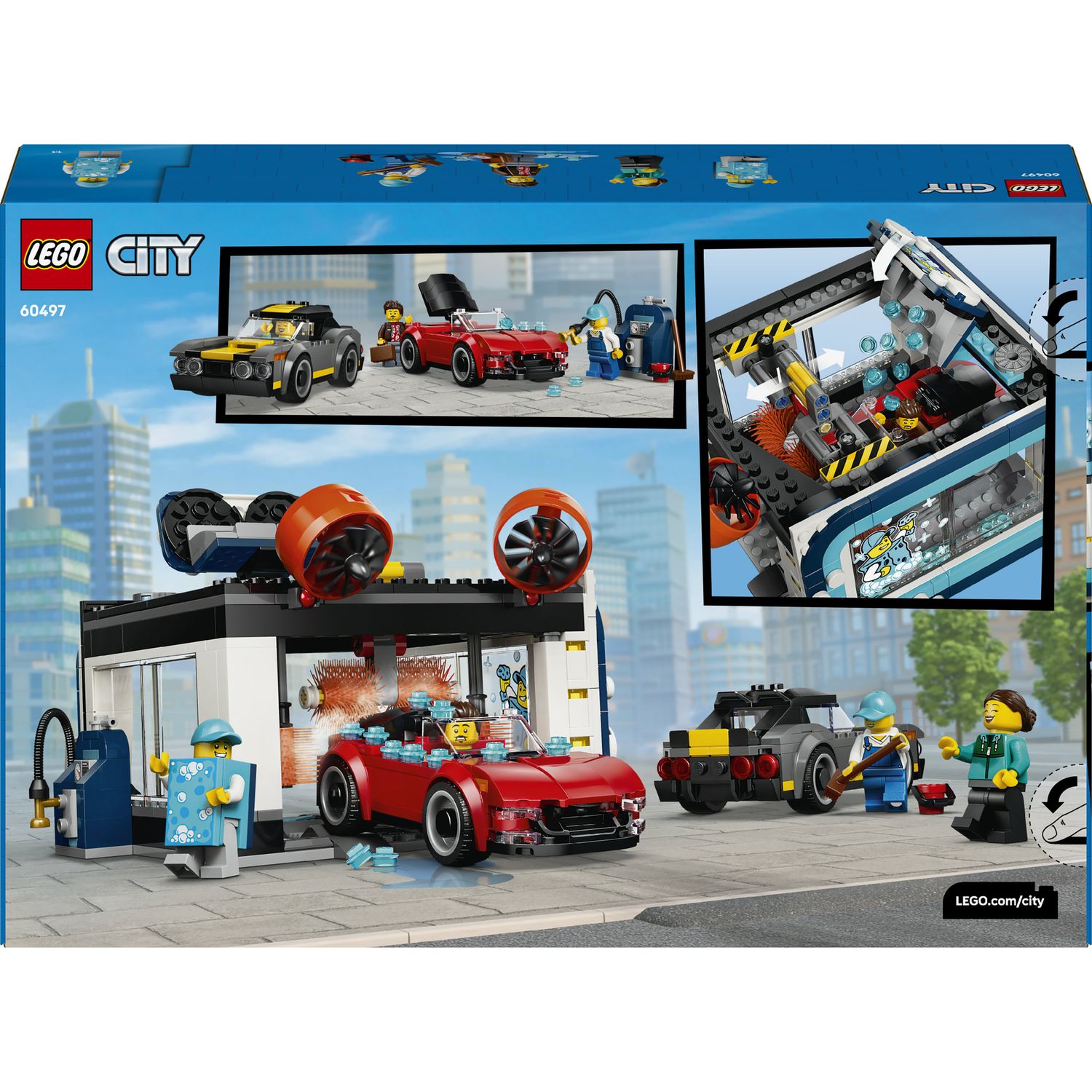 Lego lego city autolavaggio drive-in - 60497 - LEGO CITY