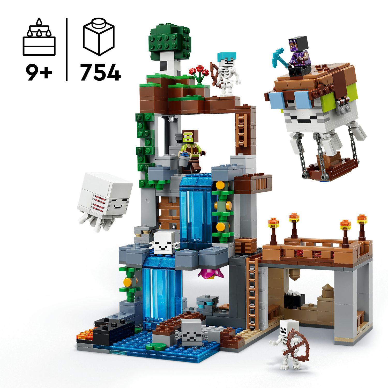Lego minecraft stazione di ghast - 21597 - MINECRAFT, LEGO