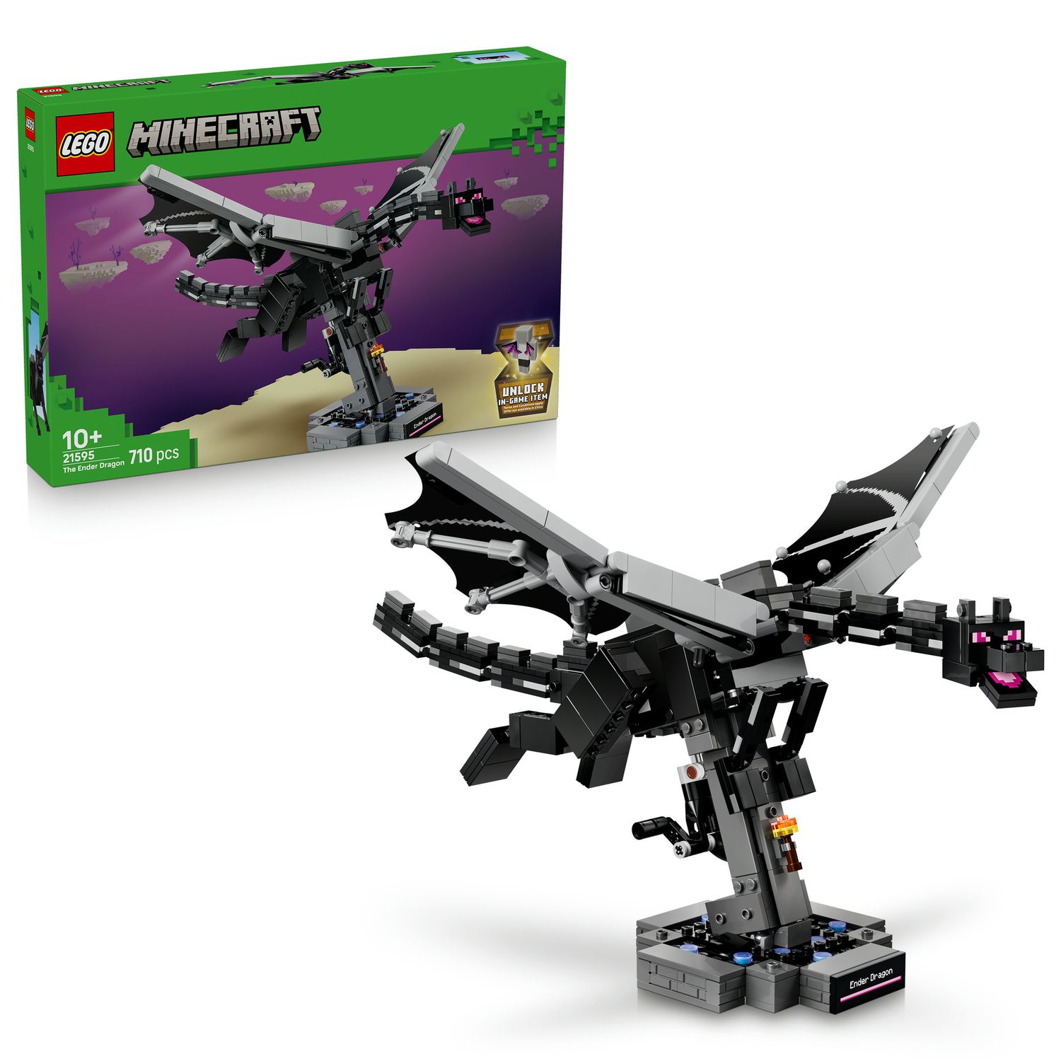 Lego minecraft drago dell'end - 21595 - MINECRAFT, LEGO