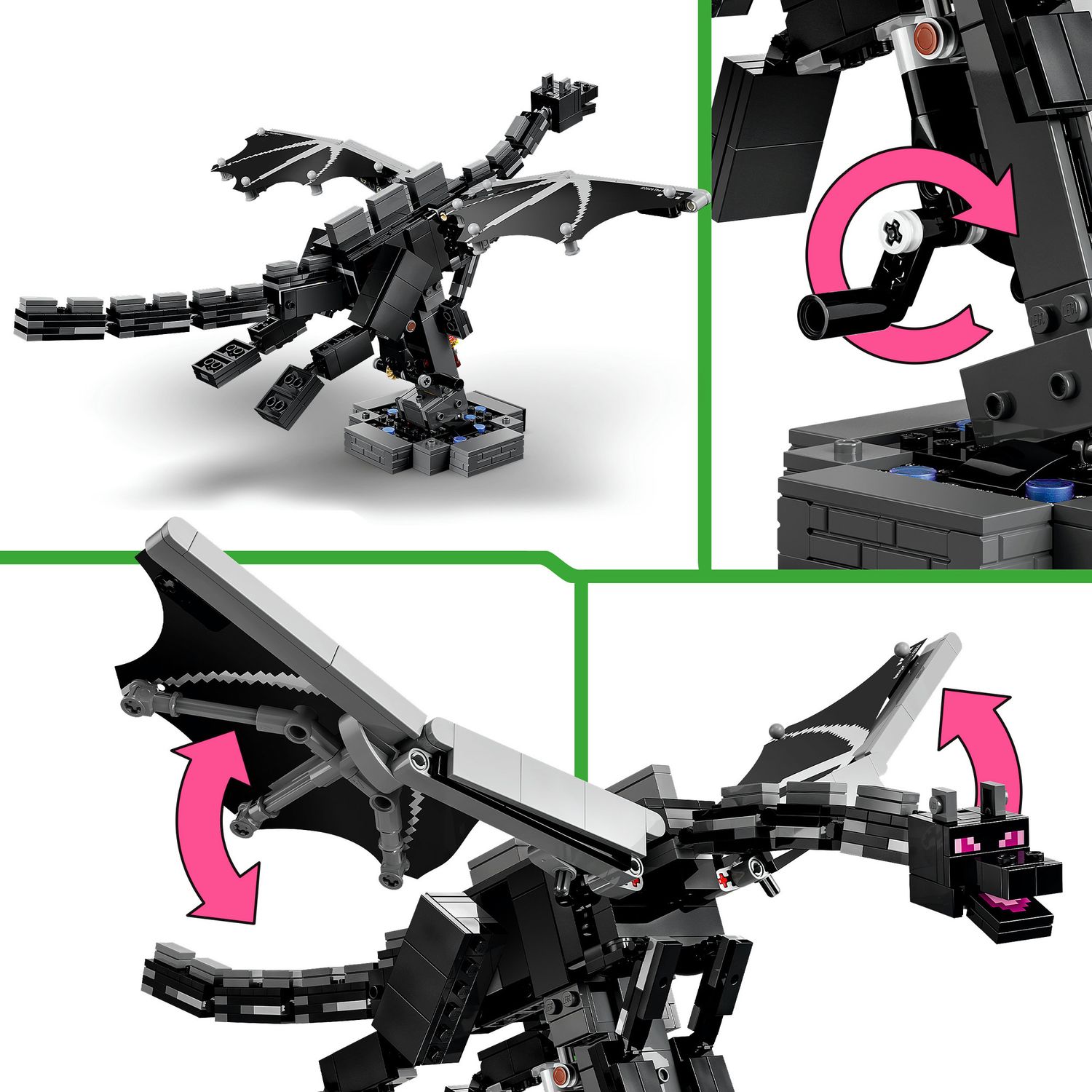 Lego minecraft drago dell'end - 21595 - MINECRAFT, LEGO