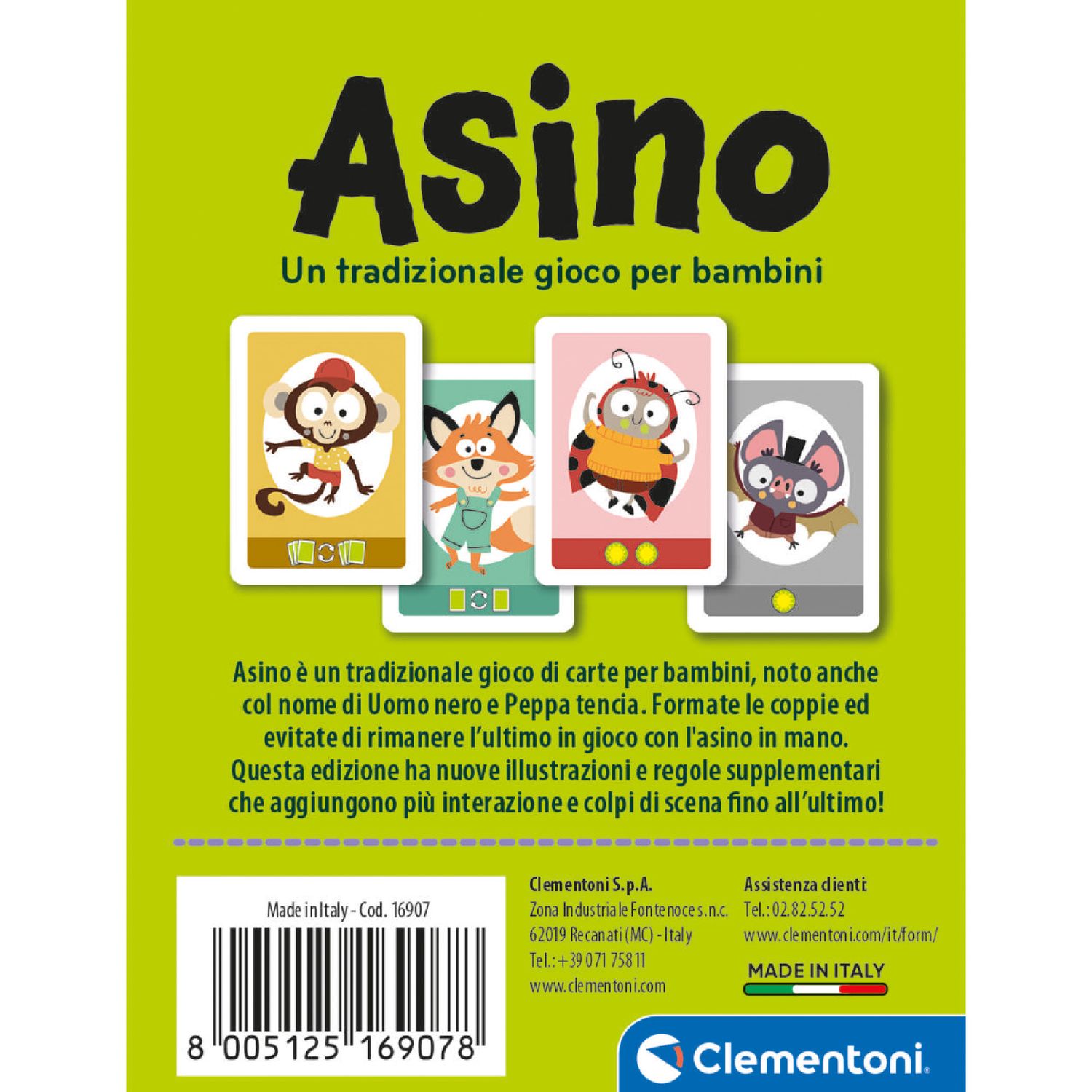 Clementoni - 16907 - asino - CLEMENTONI