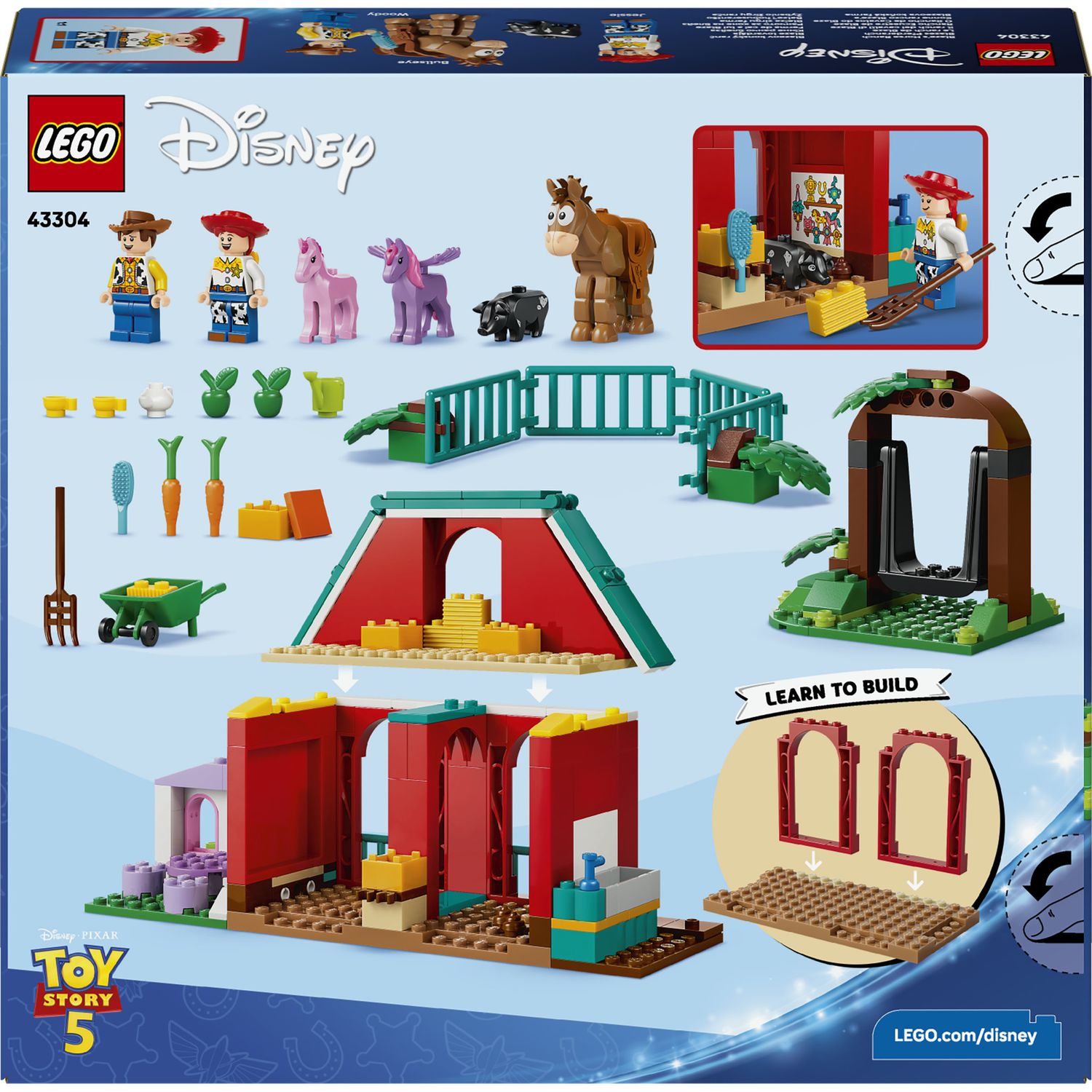 Lego disney pixar il ranch dei cavalli di blaze - 43304 - LEGO
