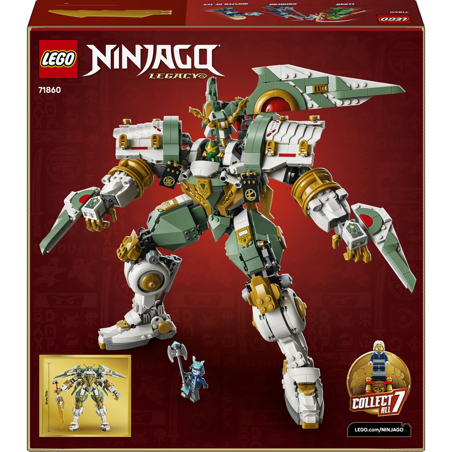 Lego ninjago mech titano di lloyd - 15° anniversario - 71860 - LEGO NINJAGO