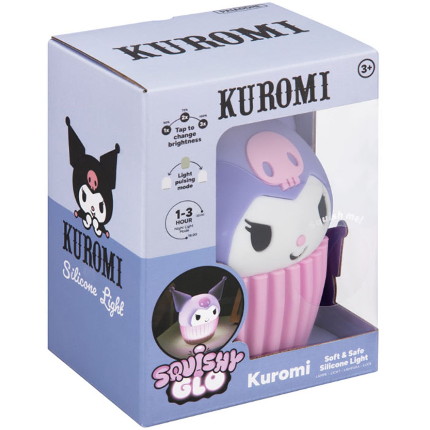 Paladone lampada squishyglo silicone hello kitty kuromi - Hello Kitty
