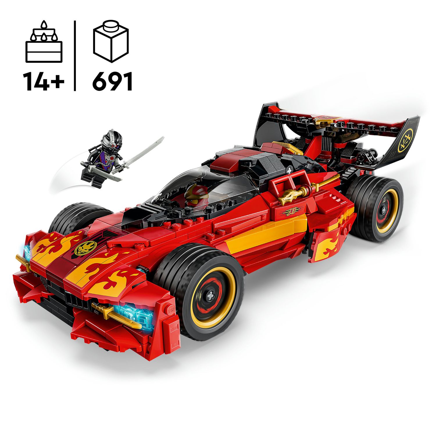 Lego ninjago super-bolide ninja x-1 - 15° anniversario - 71867 - LEGO NINJAGO