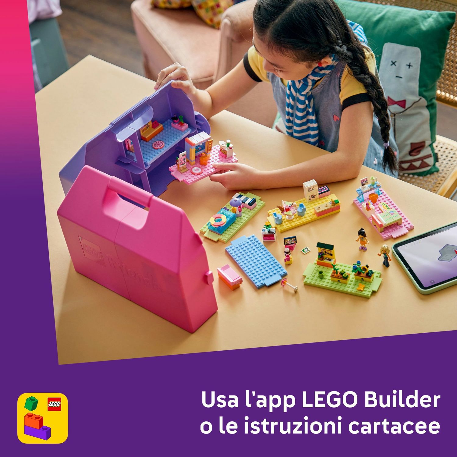 Lego lego friends valigetta creativa casa delle bambole - 42697 - LEGO FRIENDS