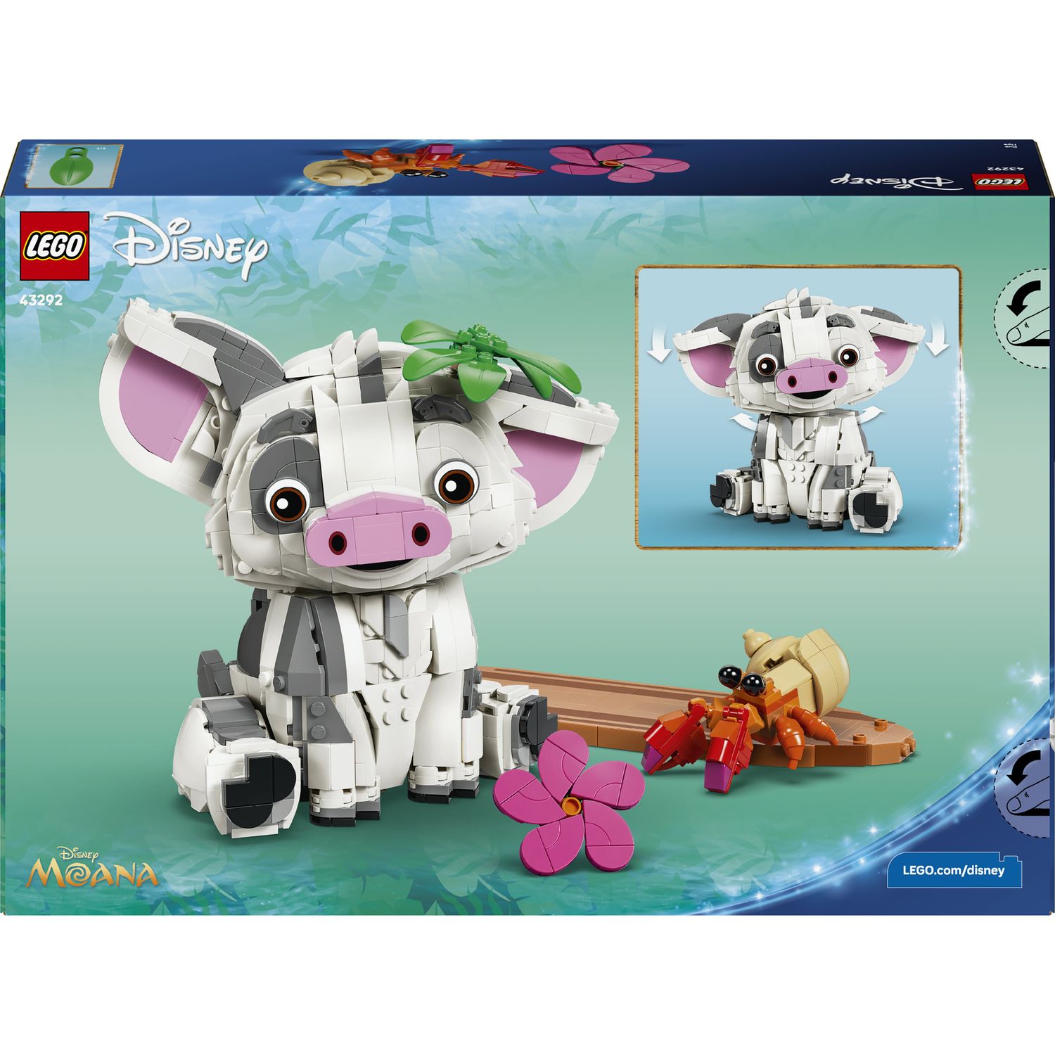 Lego disney princess pua - 43292 - DISNEY PRINCESS, LEGO DISNEY PRINCESS, Disney, LEGO