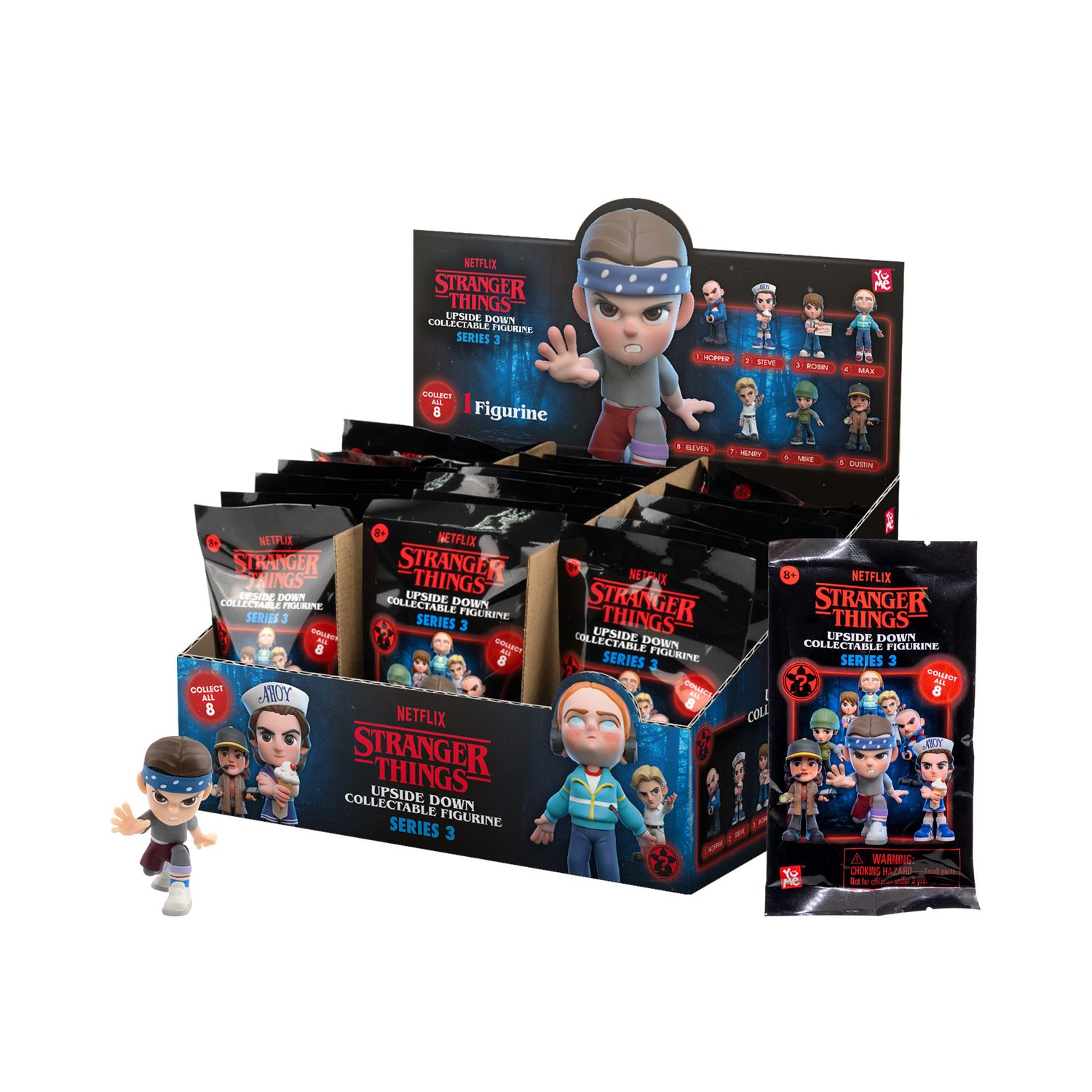 Yume stranger things value blind bag - statuetta e accessorio - serie 3 - Stranger Things