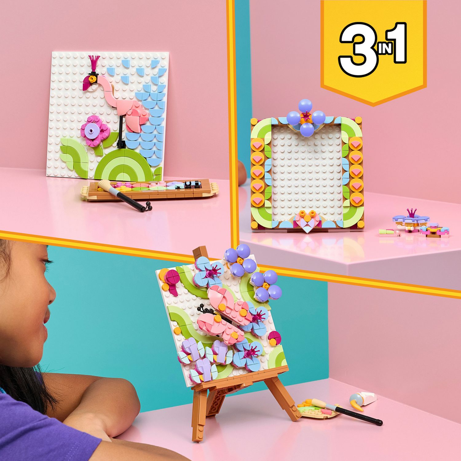 Lego lego creator dipinto floreale decorativo - 31390 - LEGO CREATOR