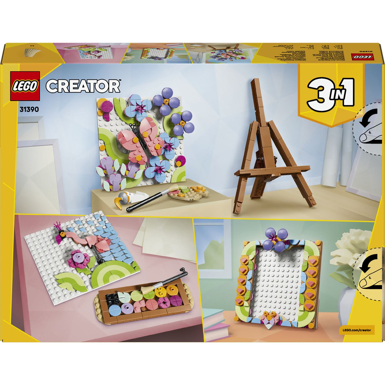 Lego lego creator dipinto floreale decorativo - 31390 - LEGO CREATOR