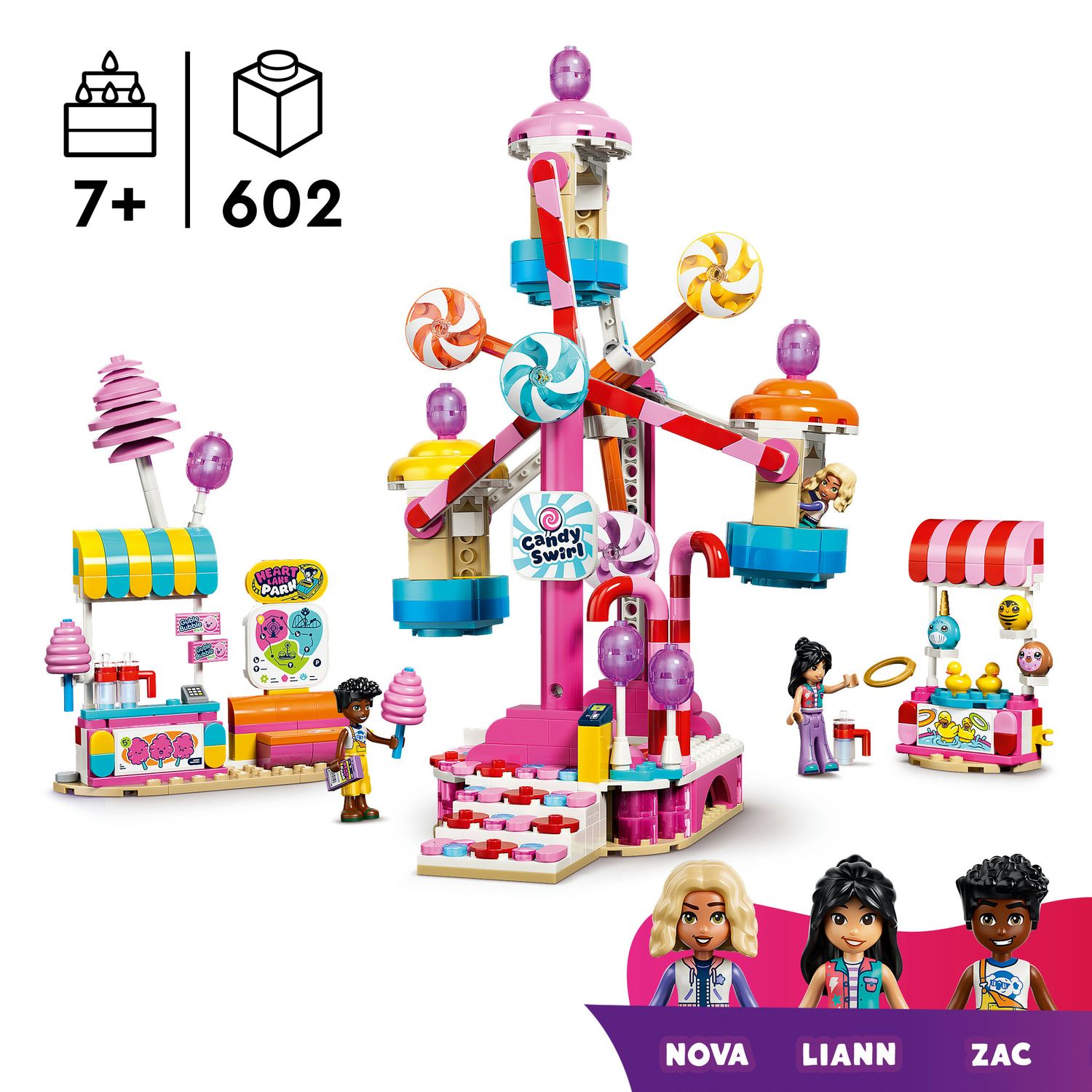 Lego lego friends ruota panoramica dolci e cupcake - 42700 - LEGO FRIENDS